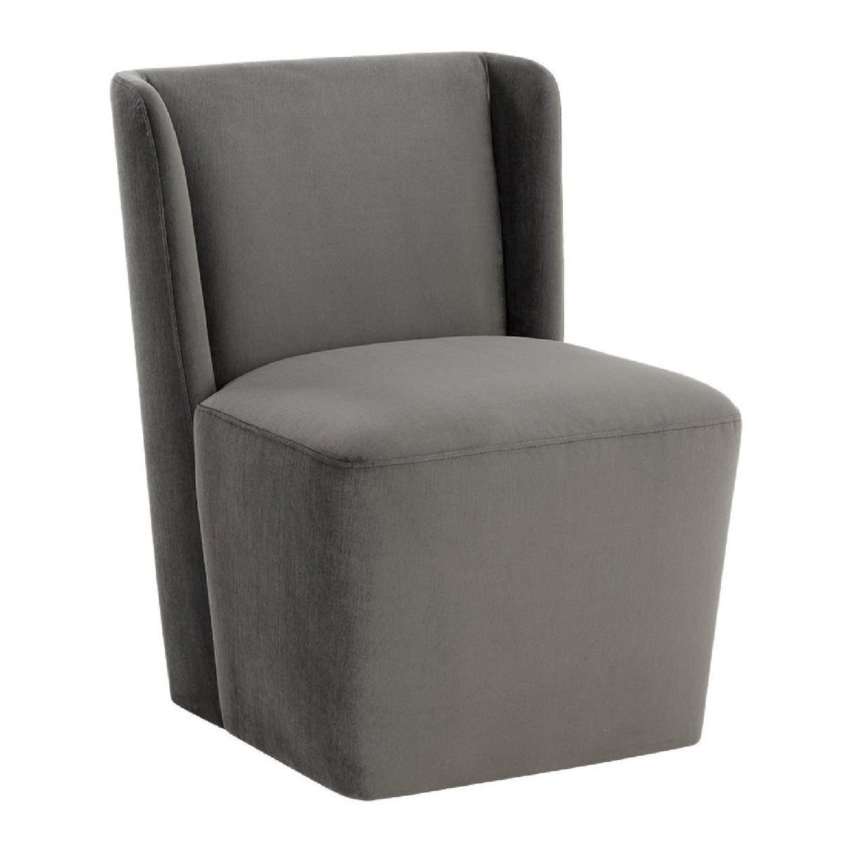 Upholstered Wheel Dining Chair by Splendido Amita, alternate view 21