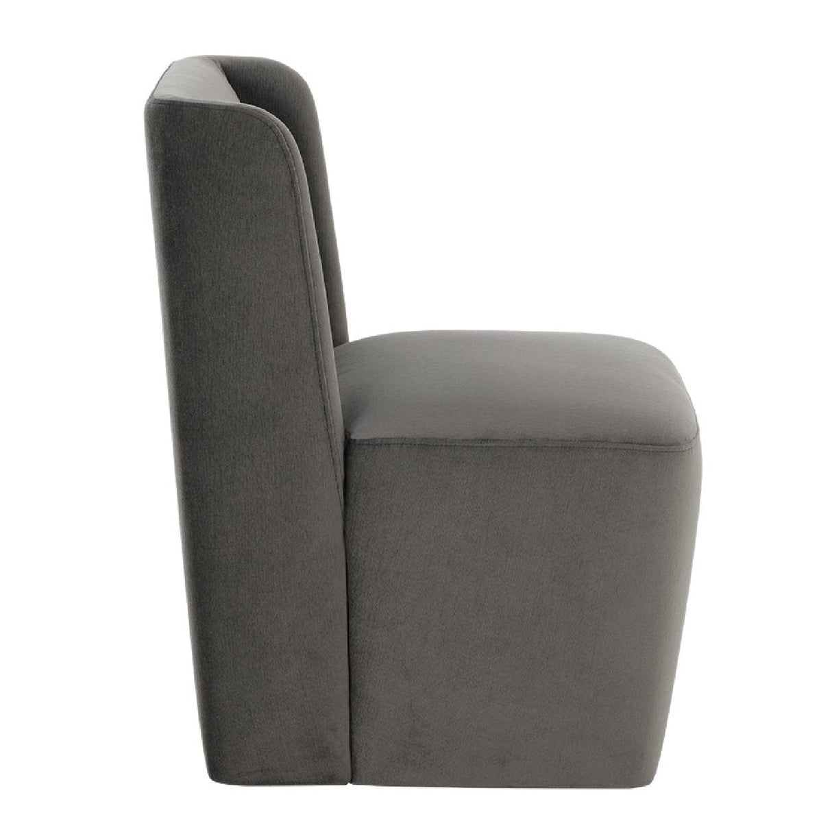 Upholstered Wheel Dining Chair by Splendido Amita, alternate view 24