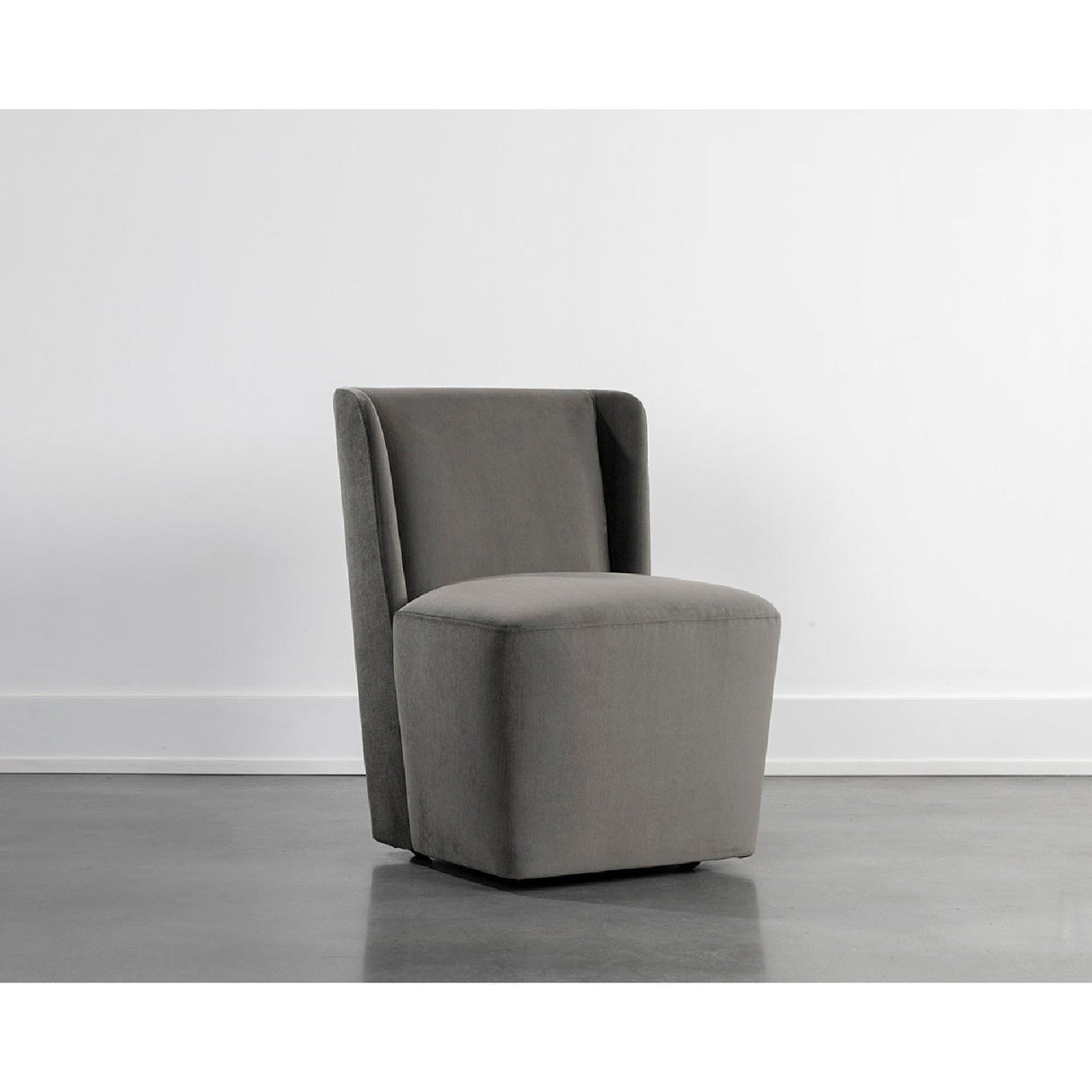 Upholstered Wheel Dining Chair by Splendido Amita, alternate view 29
