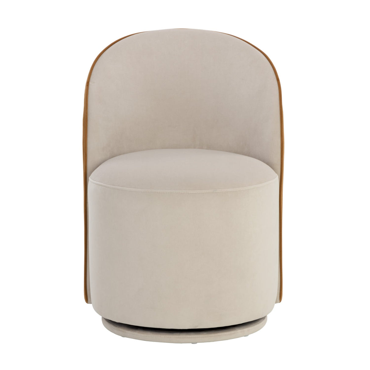 Fabric Swivel Dining Chair by Splendido Cavoli, alternate view 3
