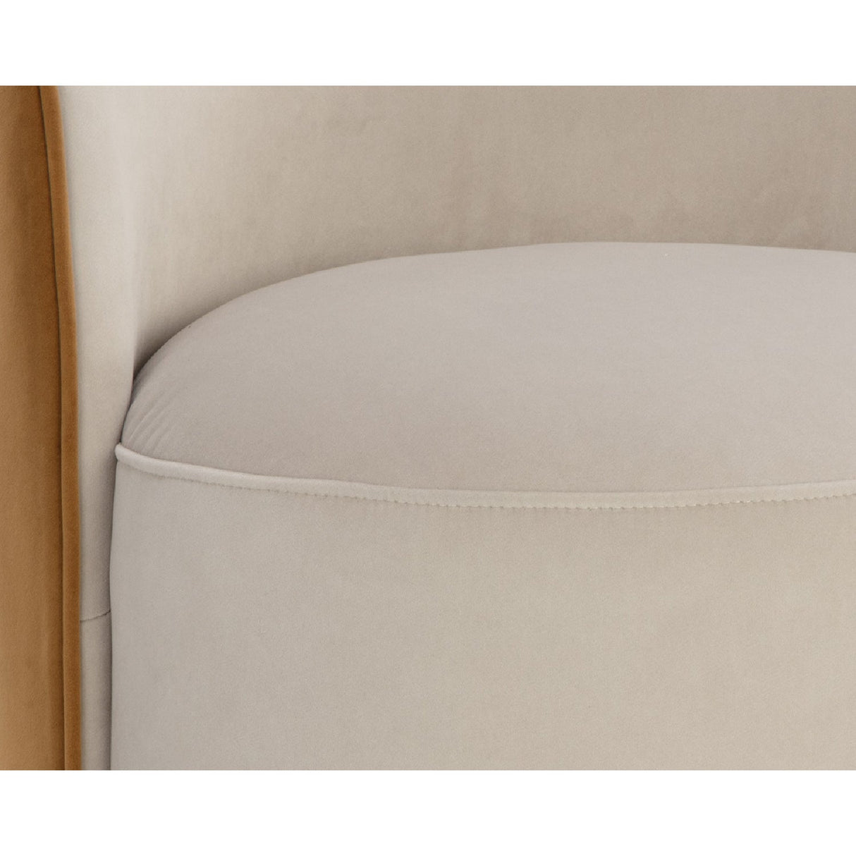 Fabric Swivel Dining Chair by Splendido Cavoli, alternate view 6