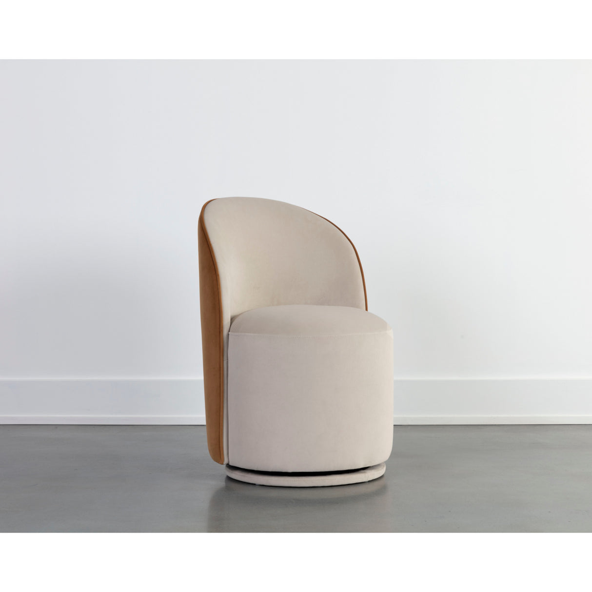 Fabric Swivel Dining Chair by Splendido Cavoli, alternate view 9