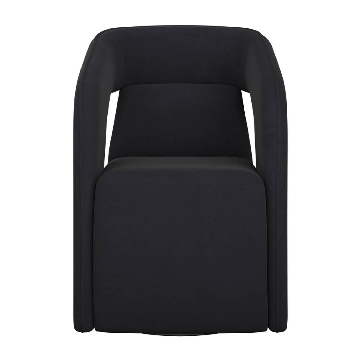 Fabric Upholstered Wheel Dining Armchair by Splendido Kendrick Dining Chair, alternate view 14