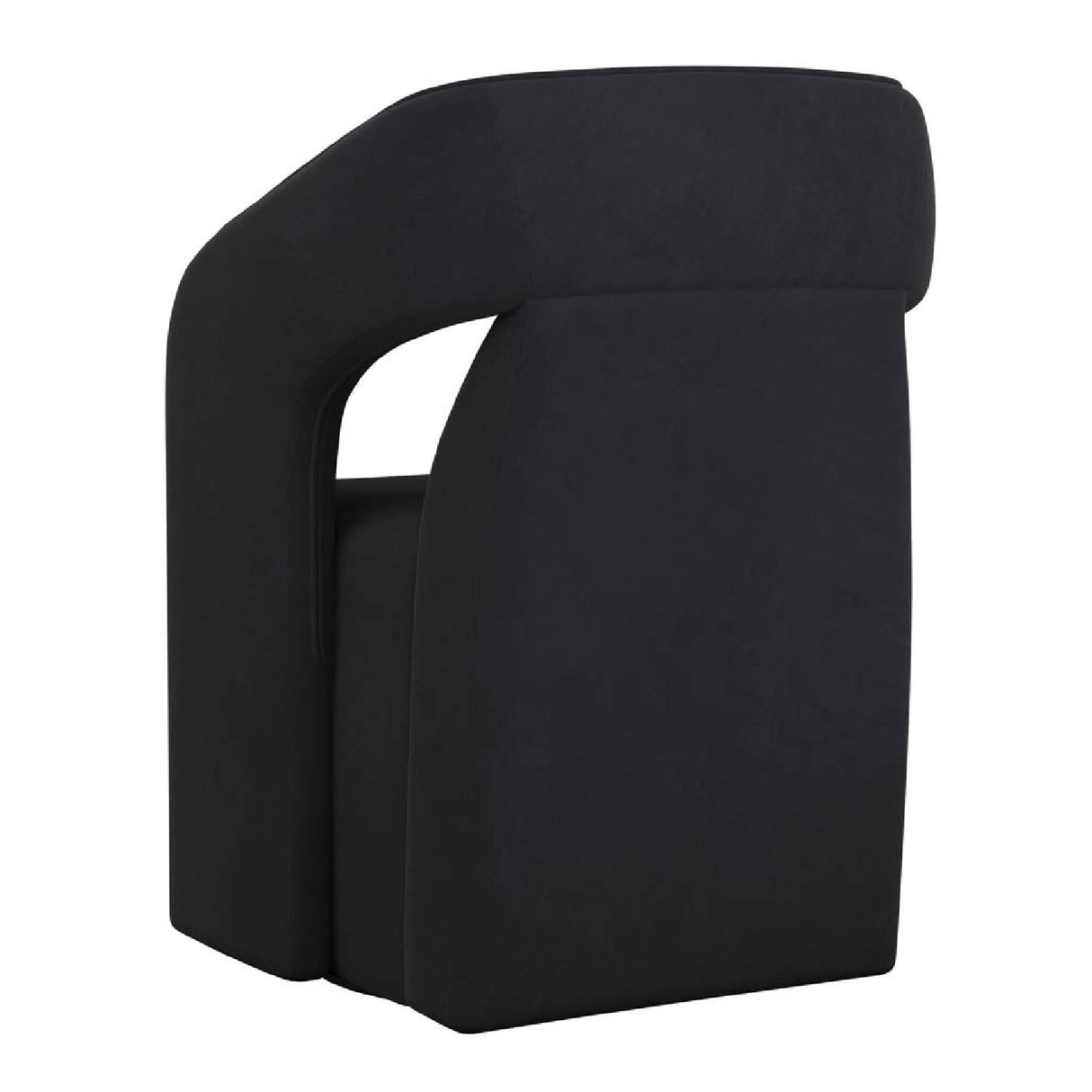 Fabric Upholstered Wheel Dining Armchair by Splendido Kendrick Dining Chair, alternate view 16