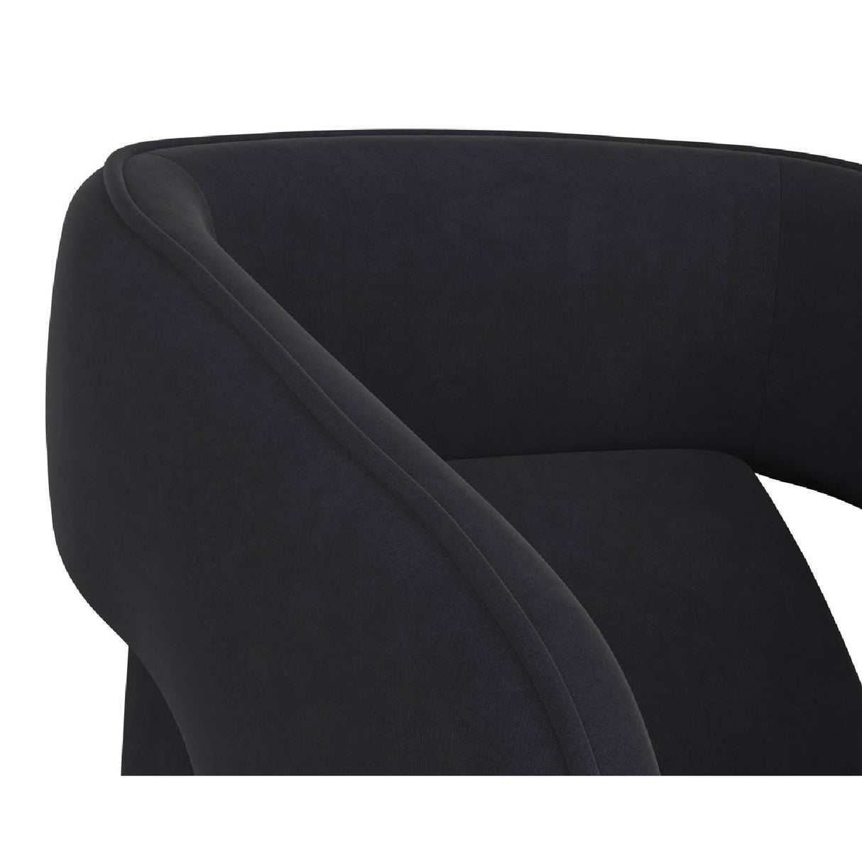Fabric Upholstered Wheel Dining Armchair by Splendido Kendrick Dining Chair, alternate view 17