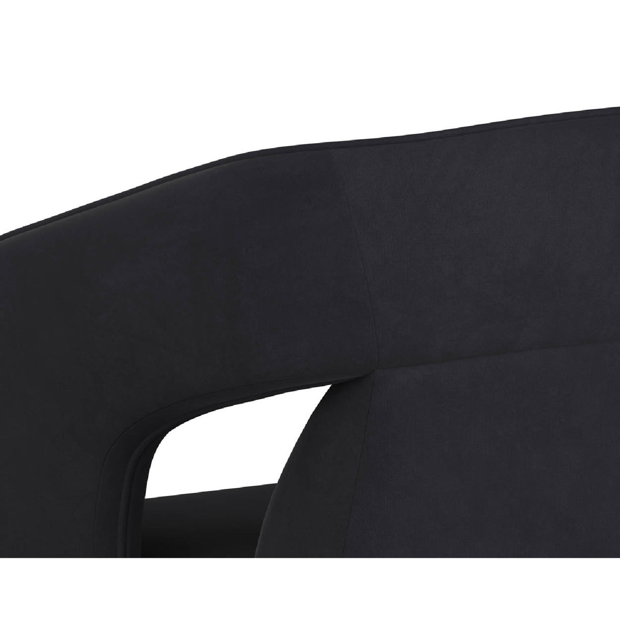 Modern European furniture - Fabric Upholstered Wheel Dining Armchair - www.oroa.com | Oroa.com