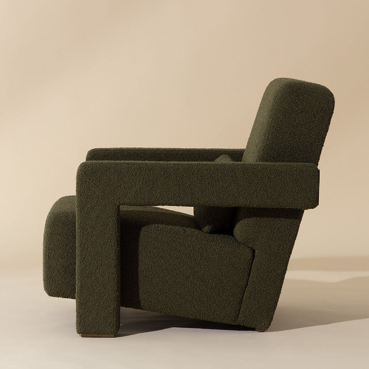 Modern Fabric Lounge Chair by Splendido Forester Accent Chair, alternate view 11
