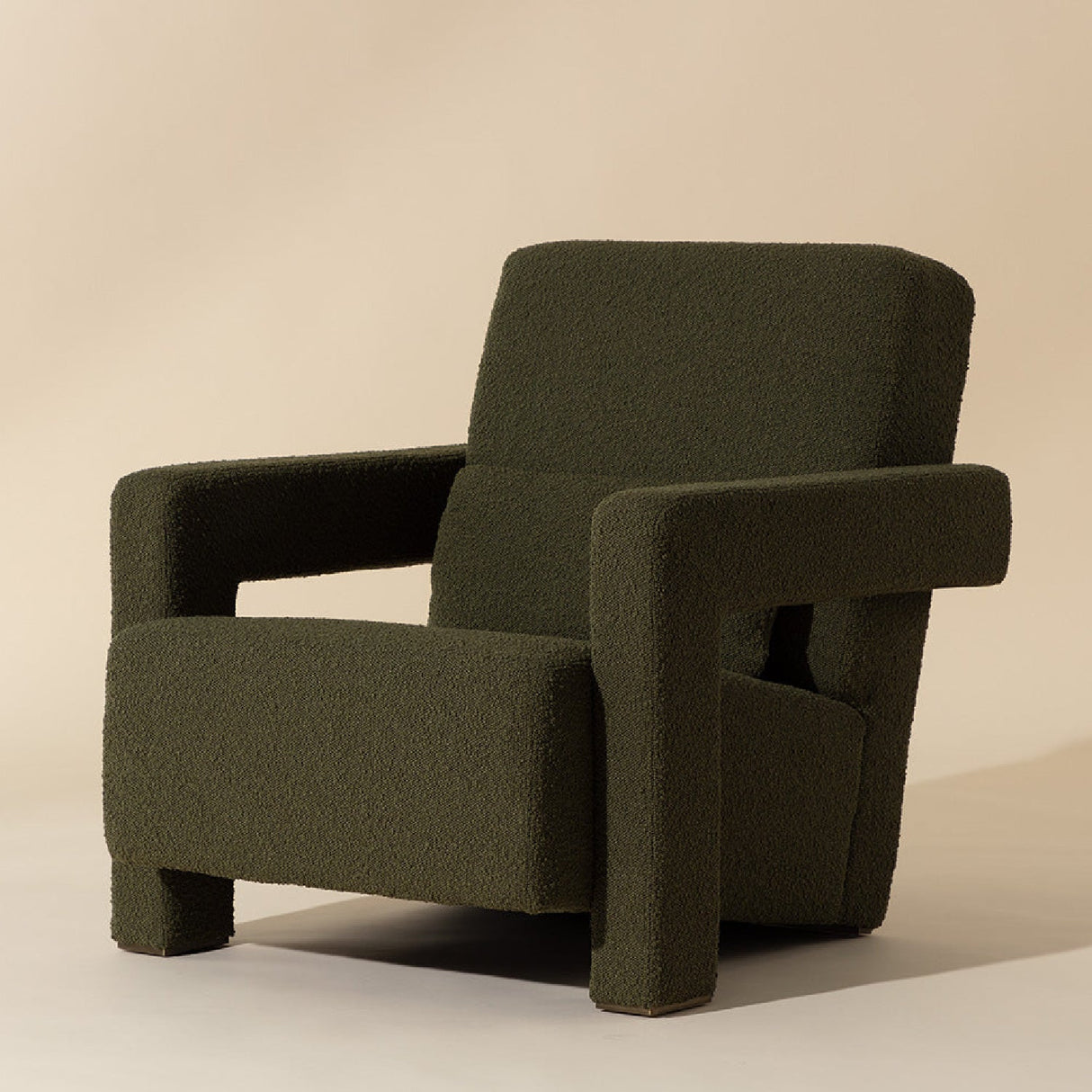 Modern Fabric Lounge Chair by Splendido Forester Accent Chair, alternate view 9