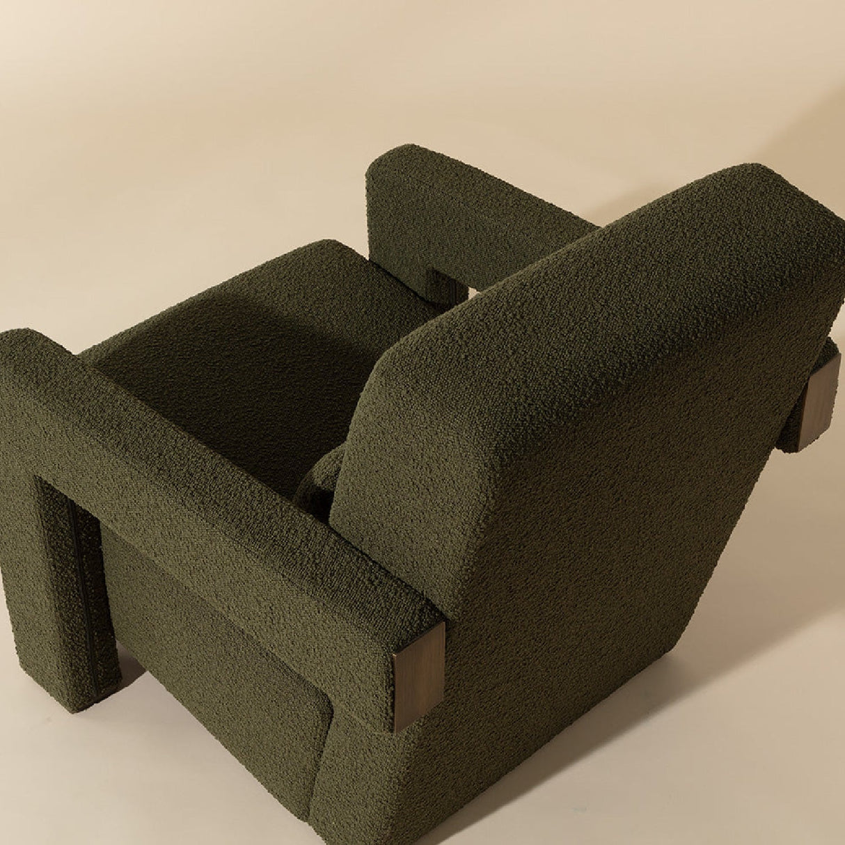 Modern Fabric Lounge Chair by Splendido Forester Accent Chair, alternate view 10