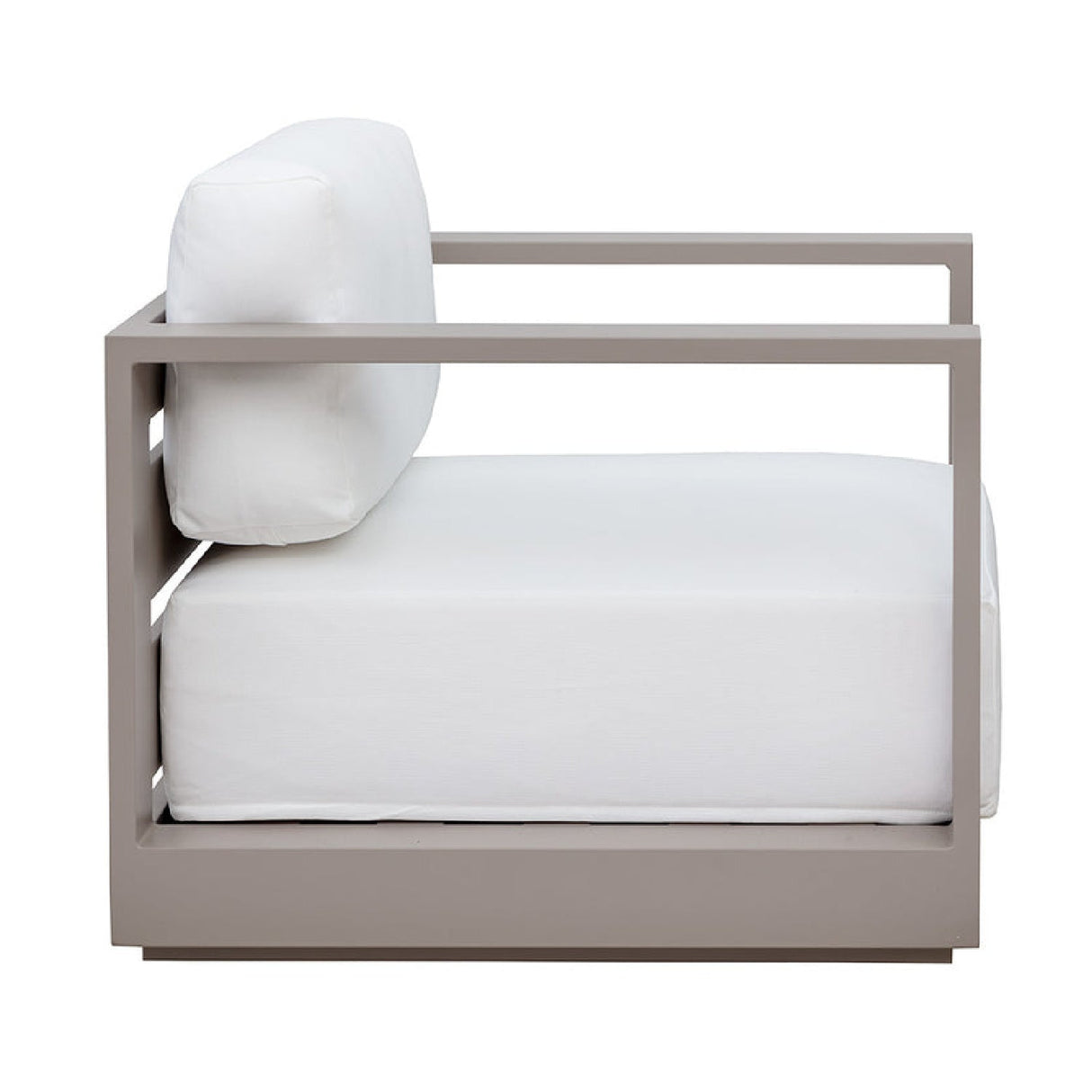 Aluminum Framed Outdoor Lounge Armchair by Splendido Tavira Outdoor Lounge Chair, alternate view 4