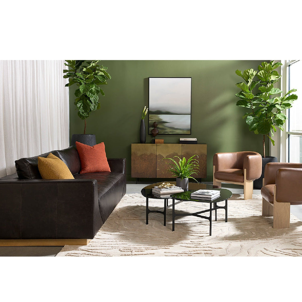 Italian Leather Sofa by Splendido Anakin, alternate view 17