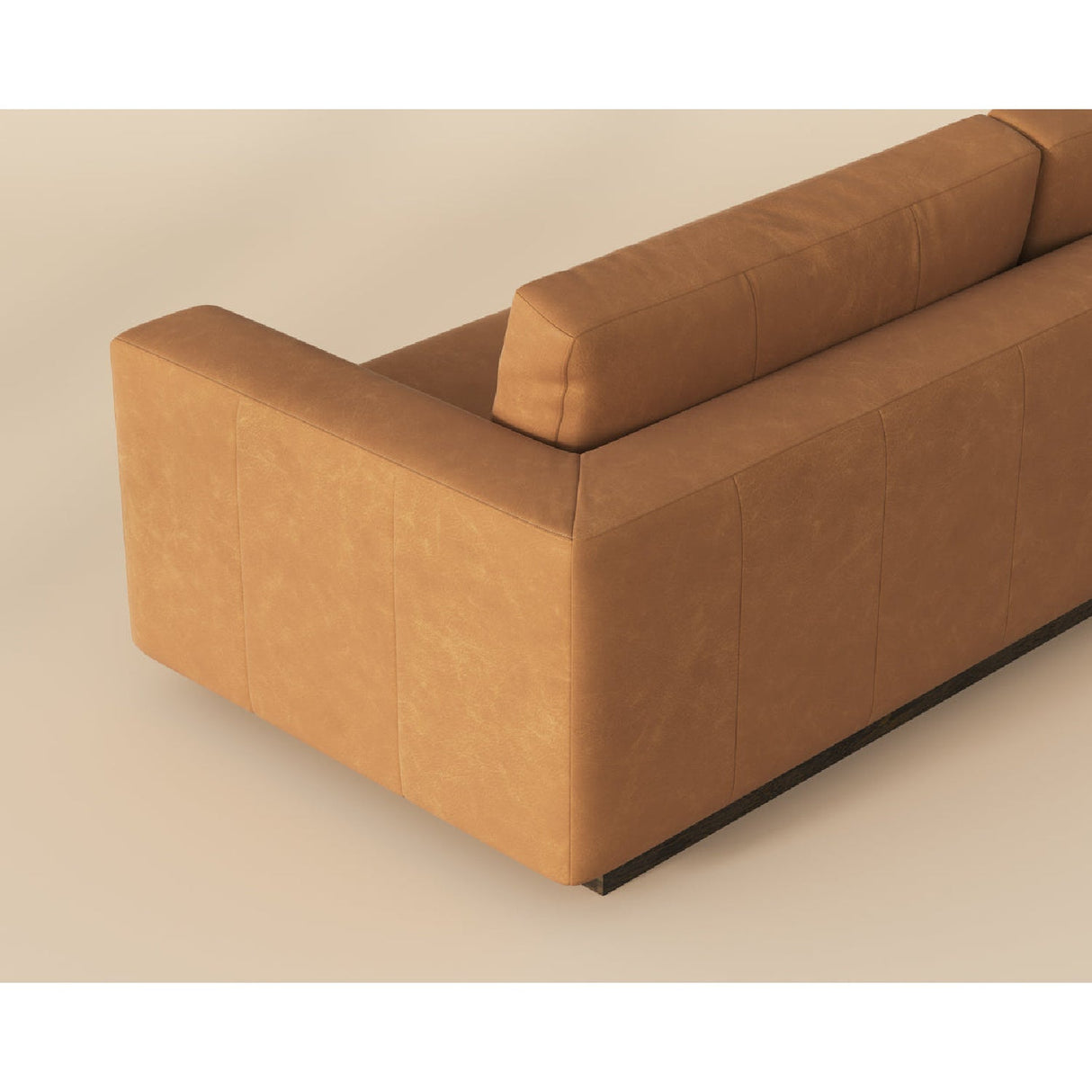Italian Leather Sofa by Splendido Anakin, alternate view 6