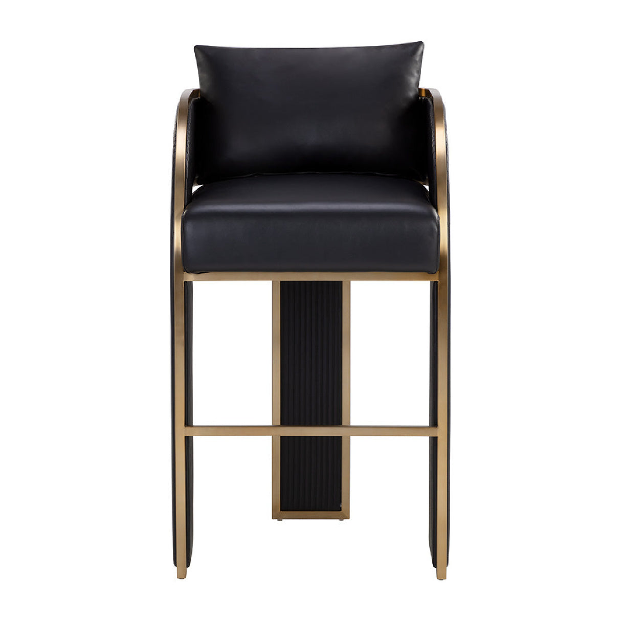 3-Legged Leather Bar Stool by Splendido Baz Barstool, alternate view 10
