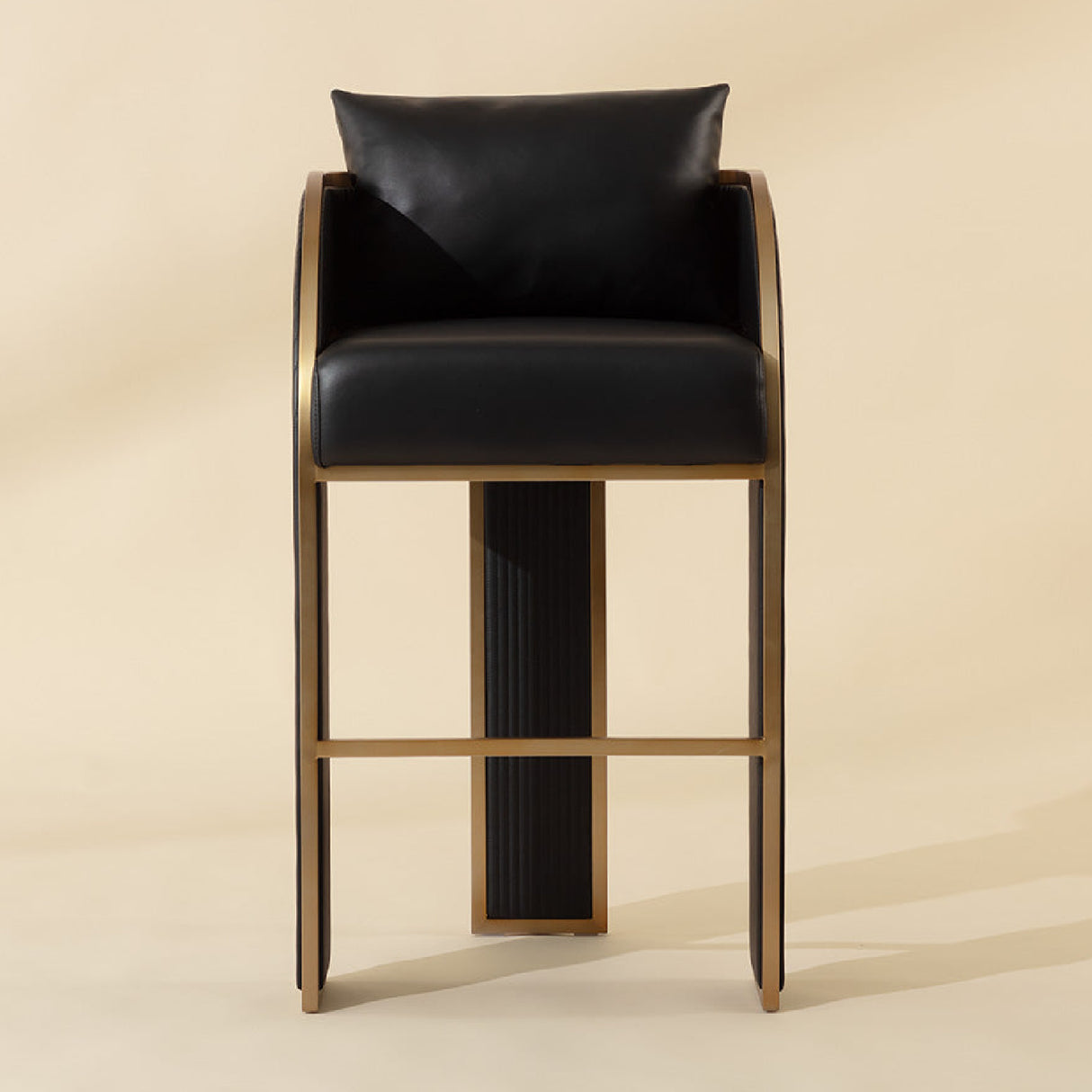 3-Legged Leather Bar Stool by Splendido Baz Barstool, alternate view 14