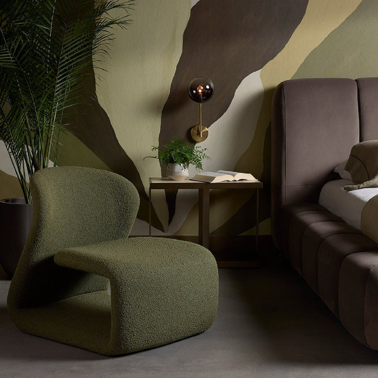 Contemporary Fabric Lounge Chair by Splendido Sophiene Accent Chair, alternate view 8