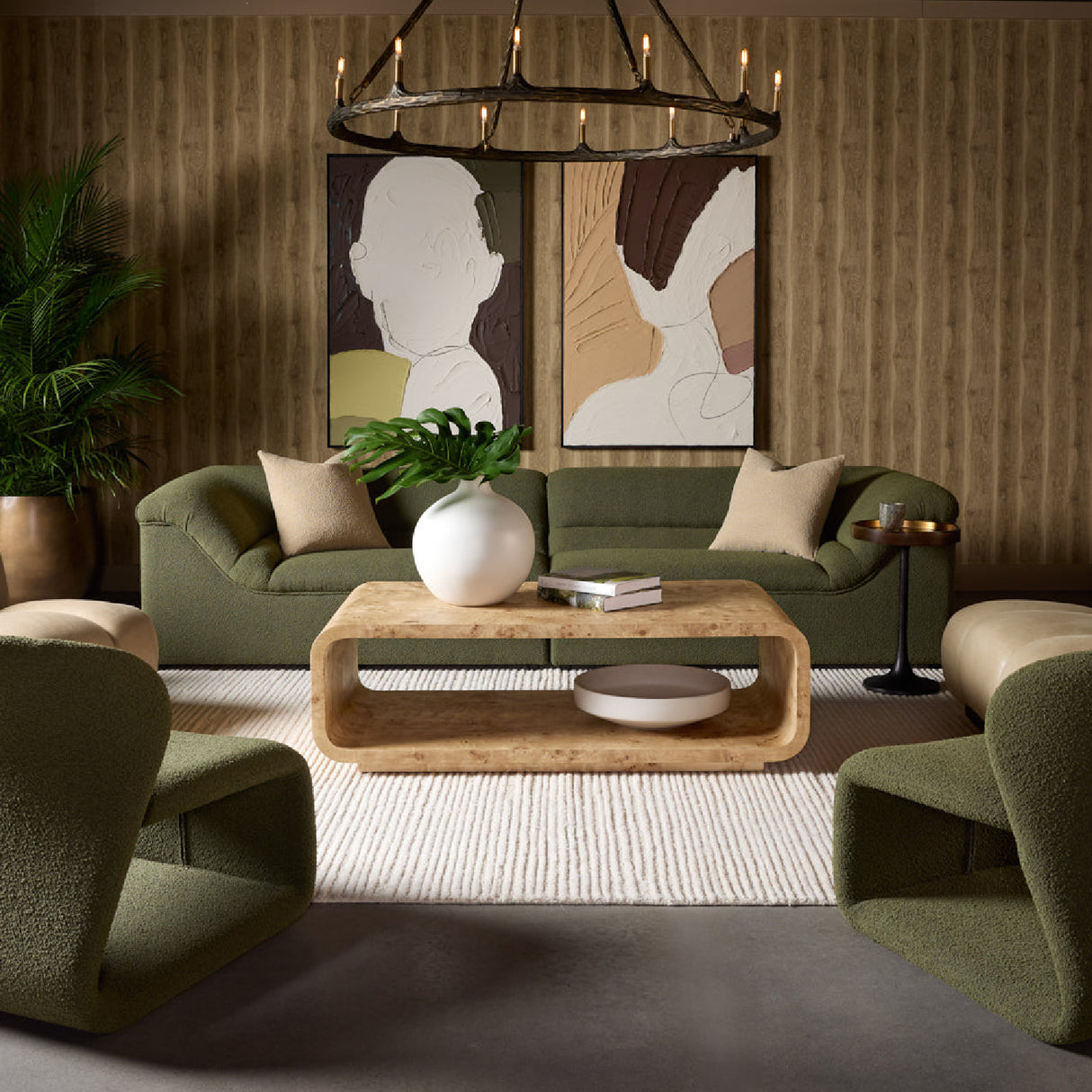 Contemporary Fabric Lounge Chair | Oroa.com