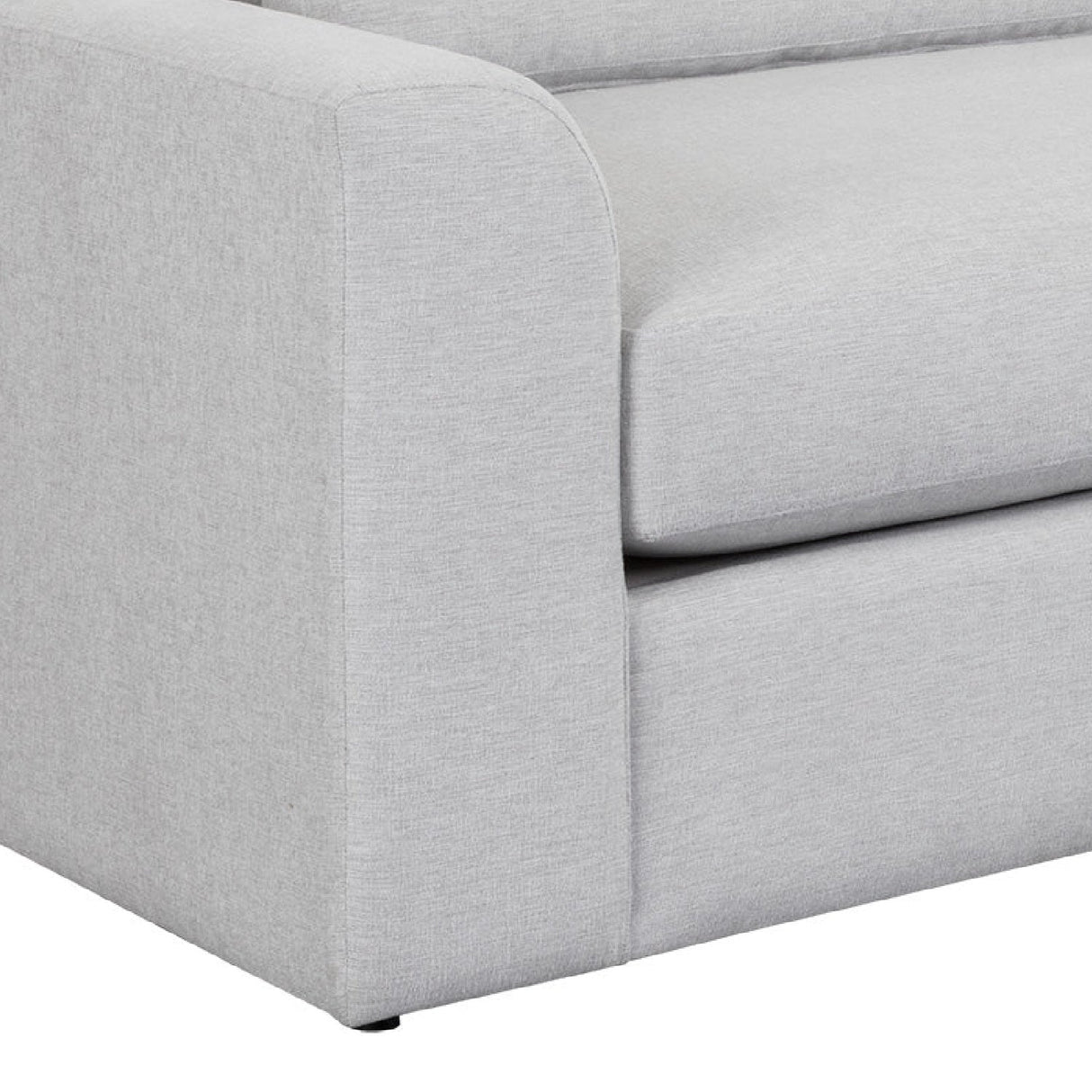 White Left Sofa Chaise by Splendido Merrick, alternate view 6
