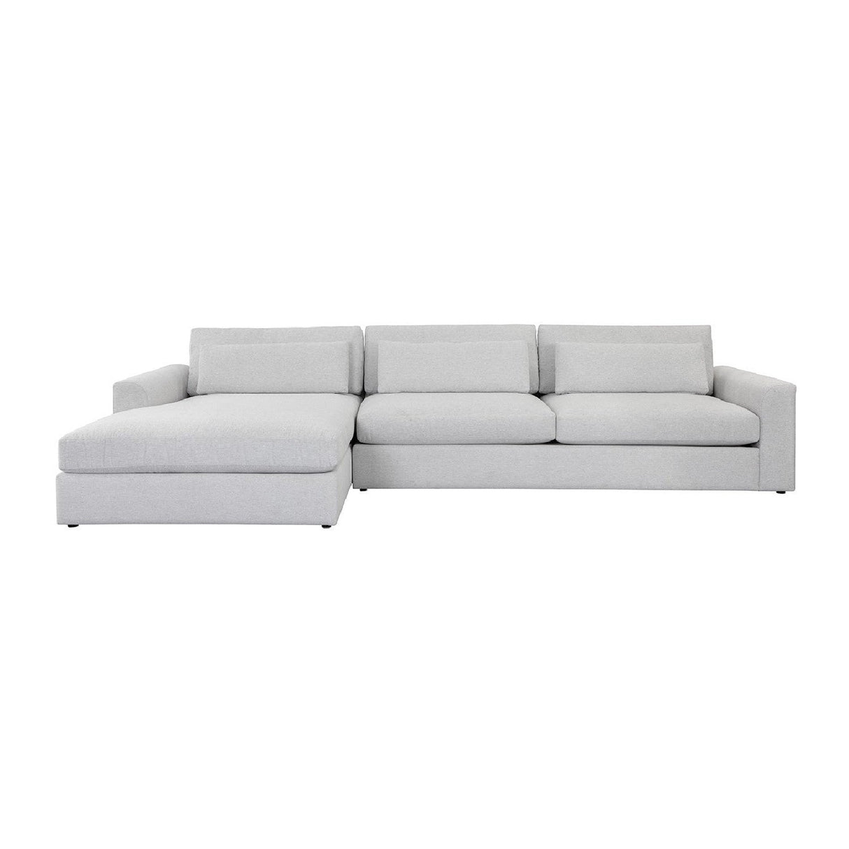White Left Sofa Chaise by Splendido Merrick
