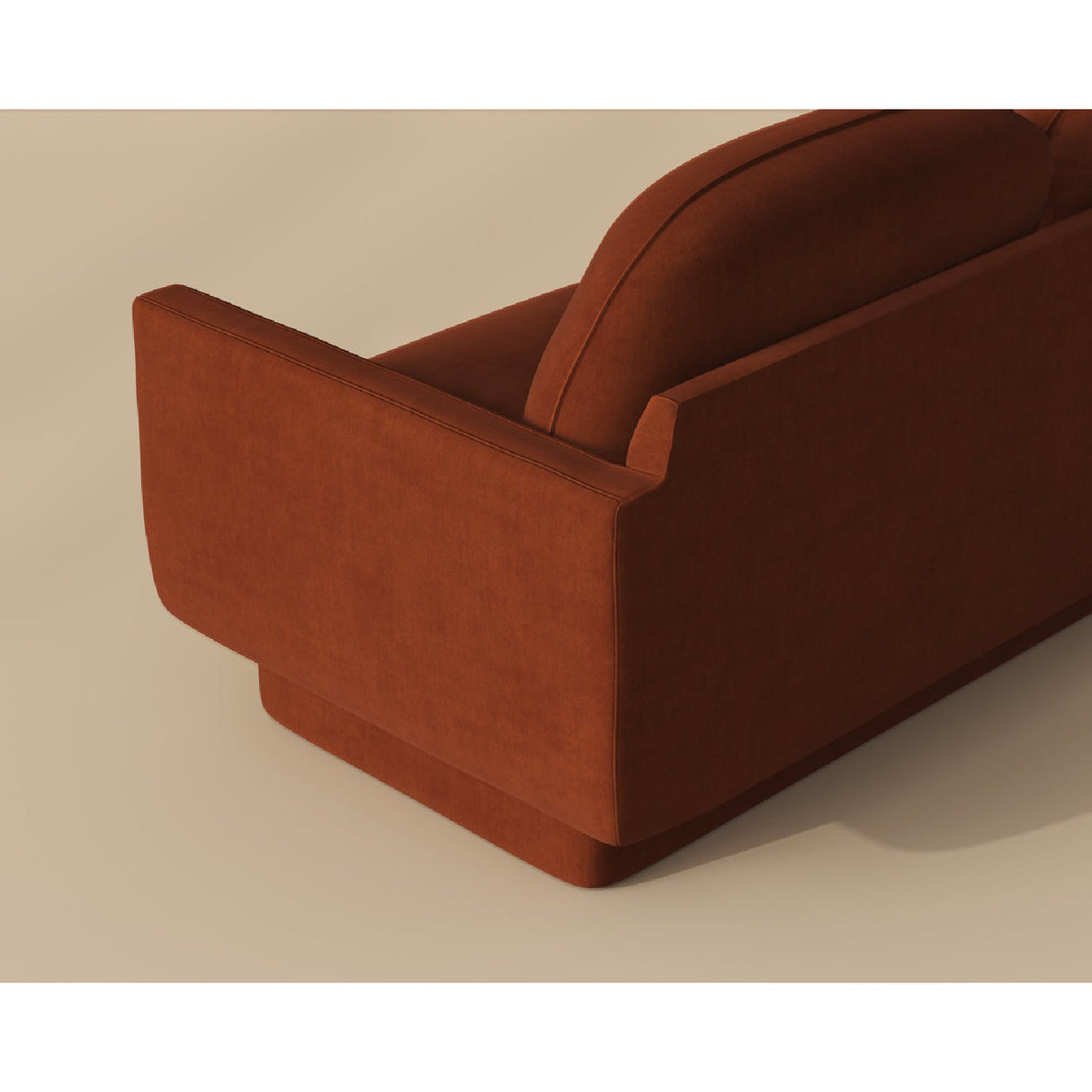 Retro Style Fabric Sofa by Splendido Everton, alternate view 6