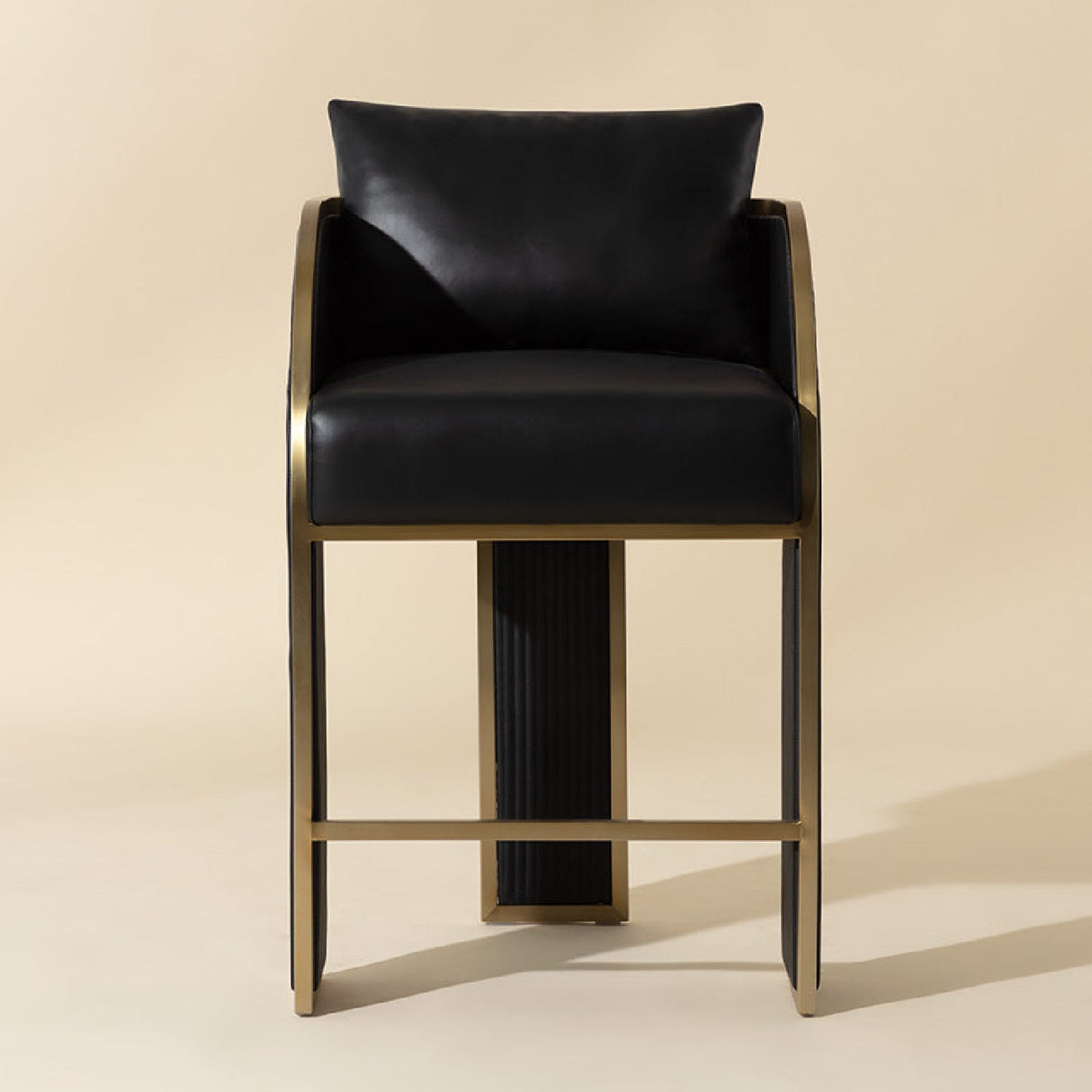 3-Legged Leather Counter Stool by Splendido Baz, alternate view 13