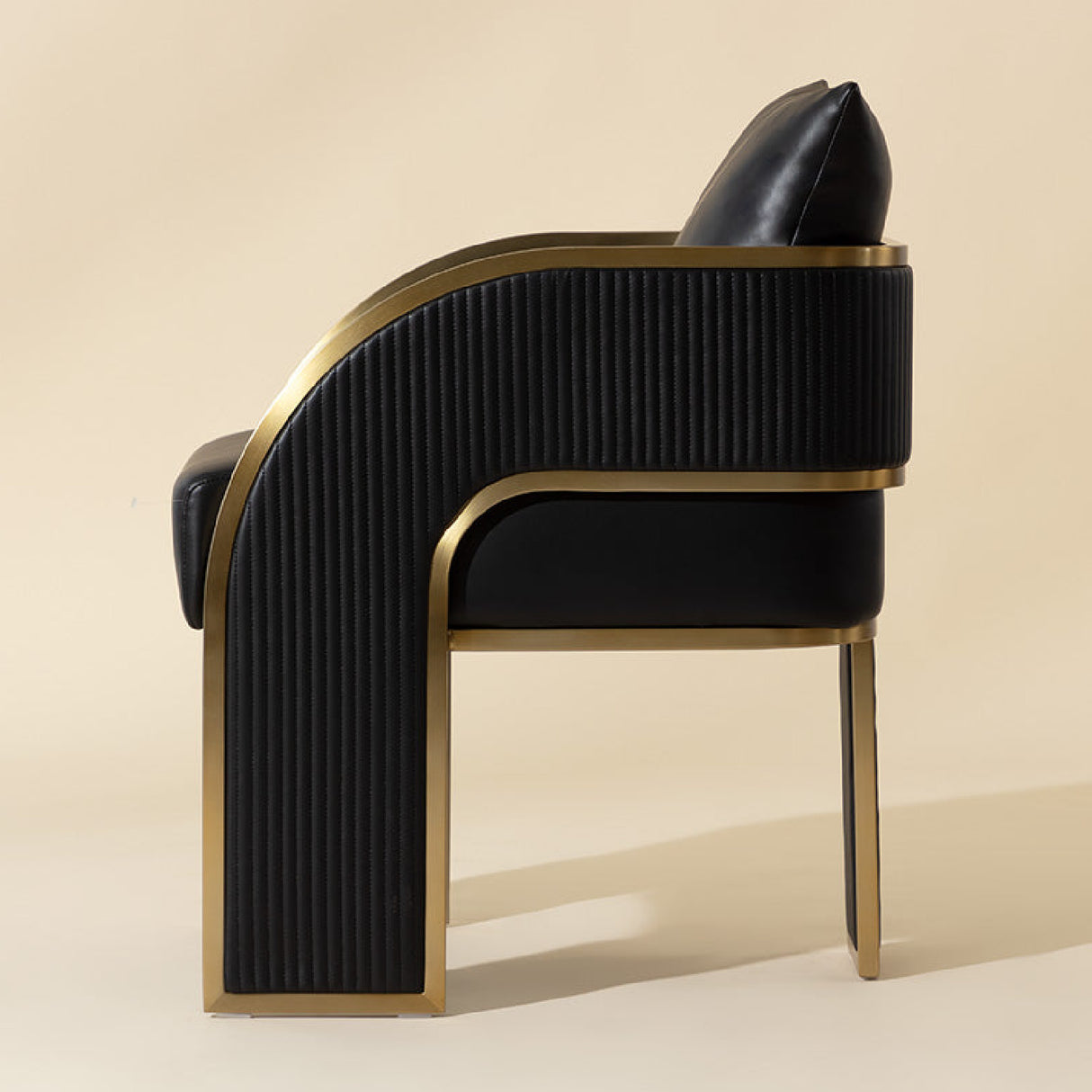 3-Legged Leather Dining Chair by Splendido Baz, alternate view 14