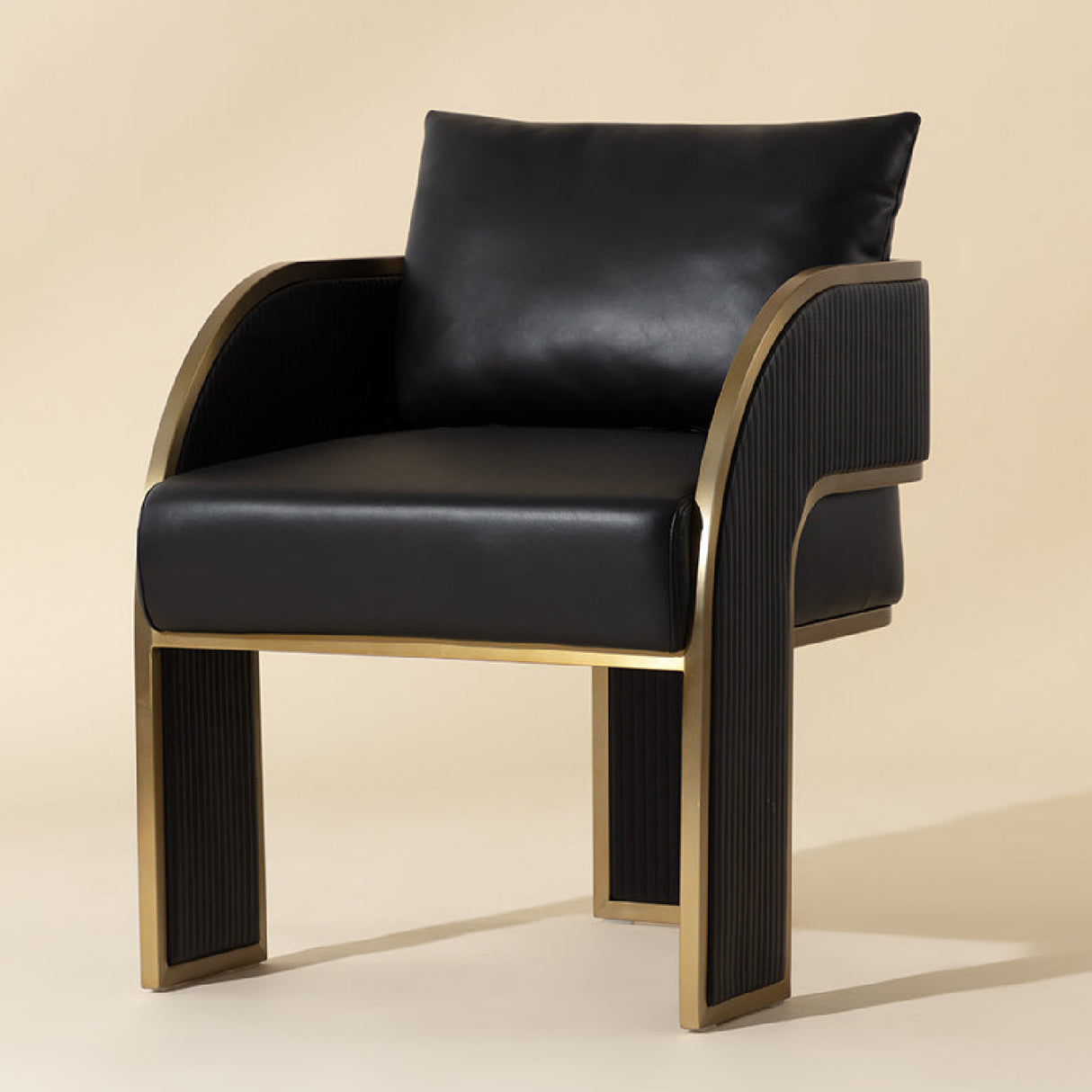 3-Legged Leather Dining Chair by Splendido Baz, alternate view 15