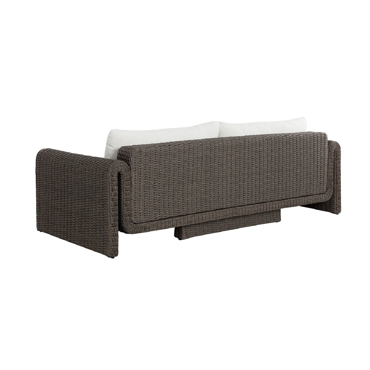 Twisted Wicker Outdoor Sofa by Splendido Tibi, alternate view 11