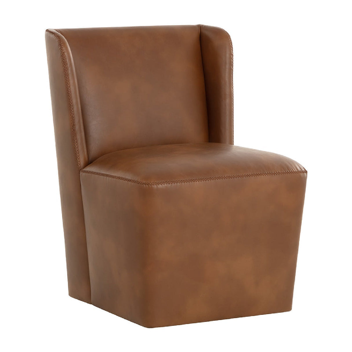Upholstered Wheel Dining Chair by Splendido Amita, alternate view 12
