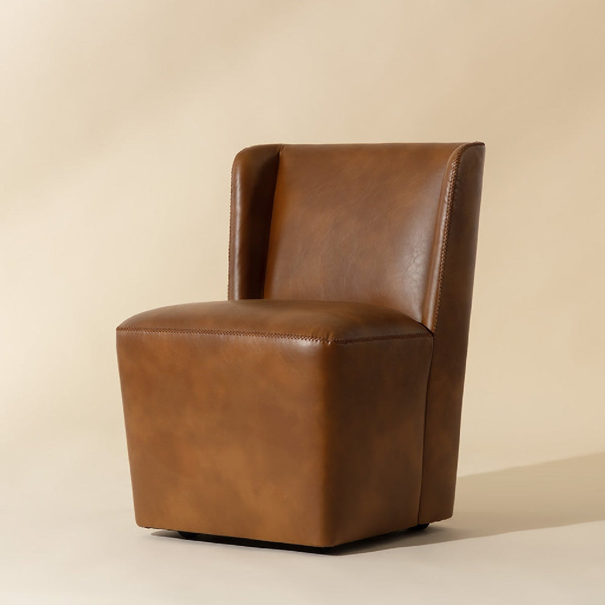 Upholstered Wheel Dining Chair by Splendido Amita, alternate view 19