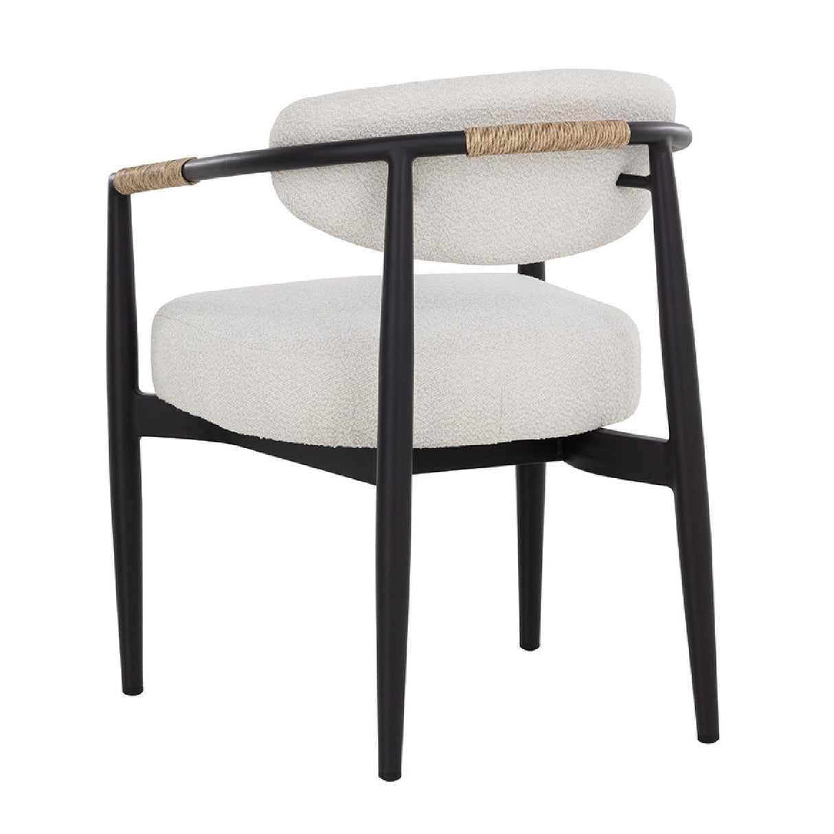 Sleek Indoor/Outdoor Dining Armchair by Splendido Marita Outdoor Dining Chair, alternate view 16