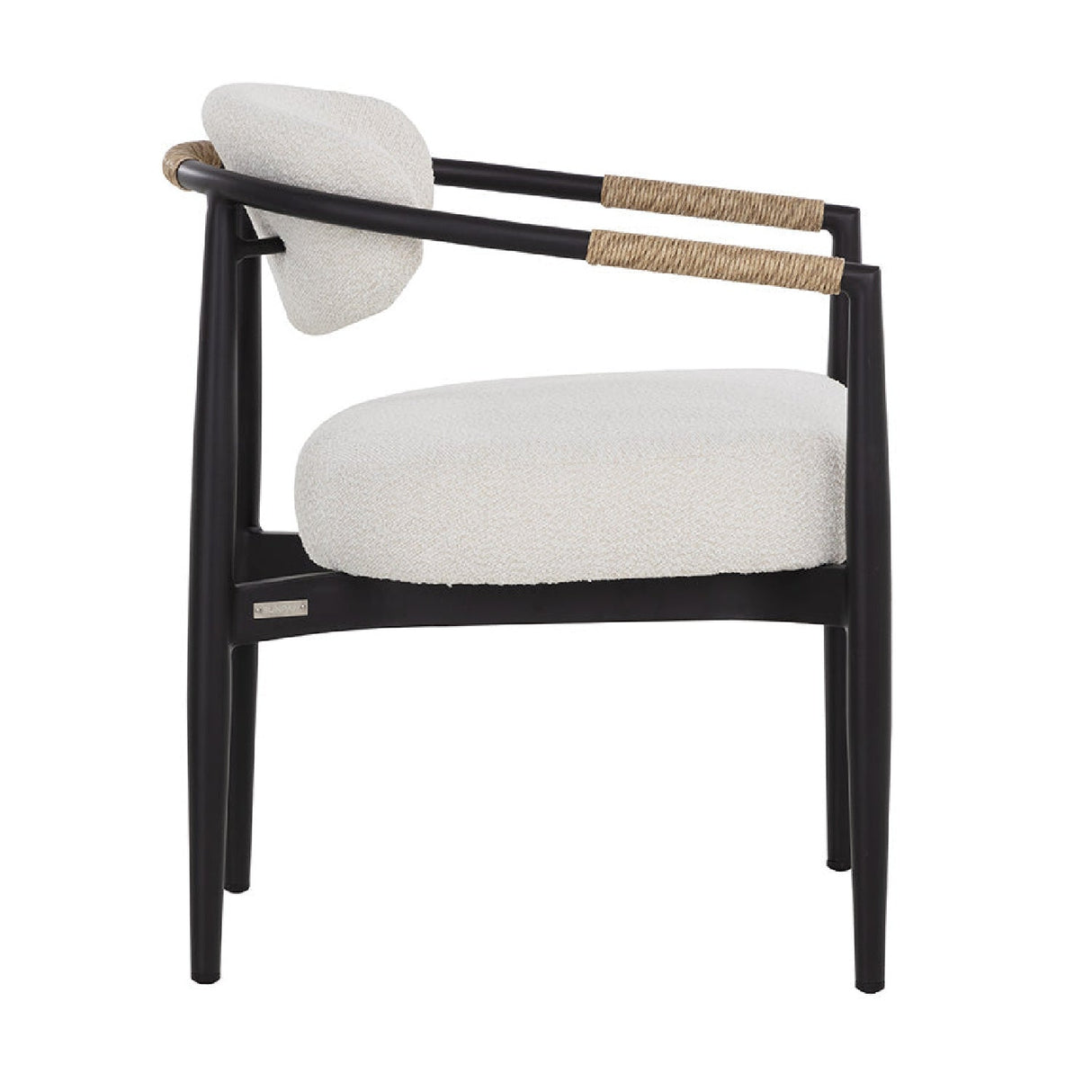 Sleek Indoor/Outdoor Dining Armchair by Splendido Marita Outdoor Dining Chair, alternate view 15