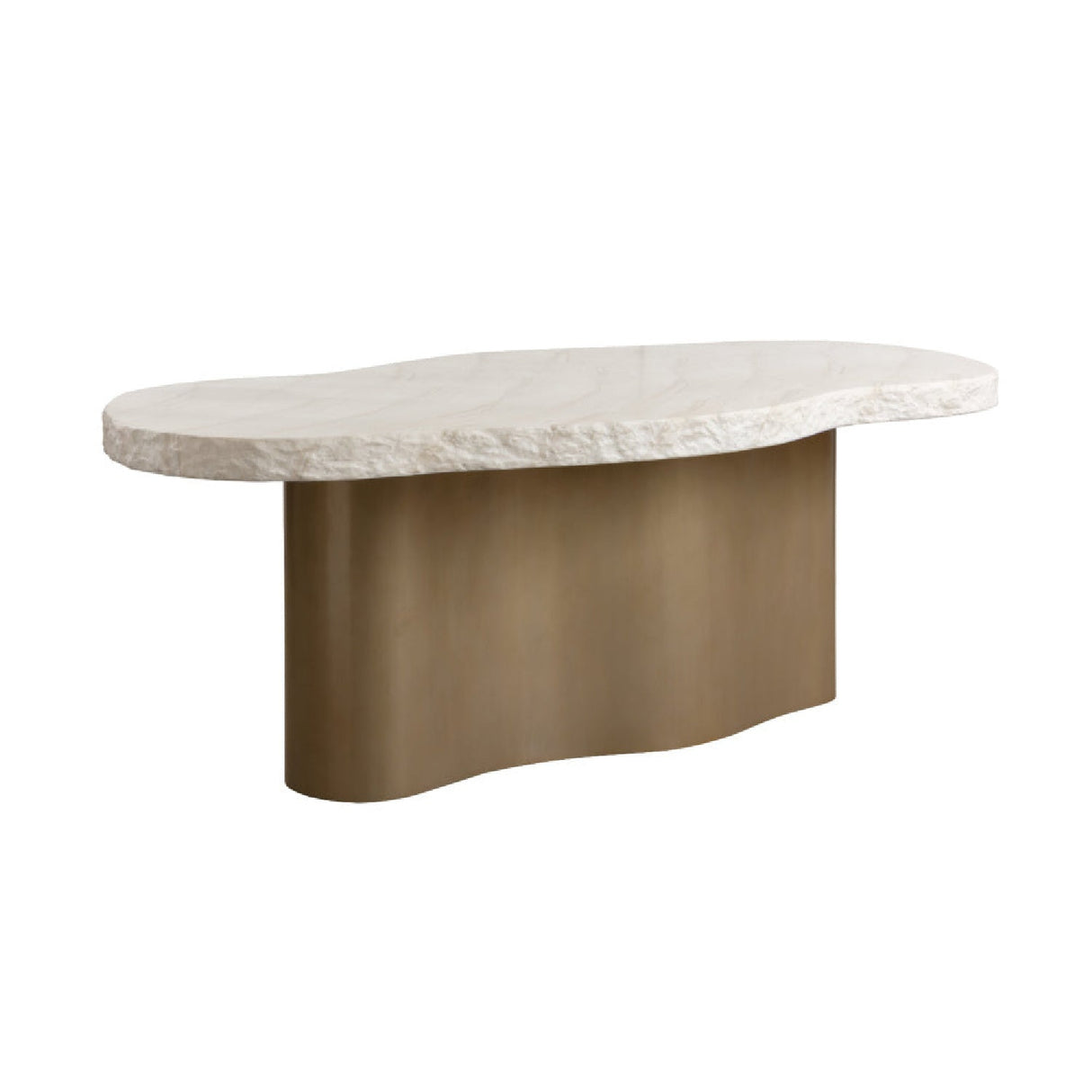 Organic-Shaped Indoor/Outdoor Dining Table by Splendido Idris, alternate view 3