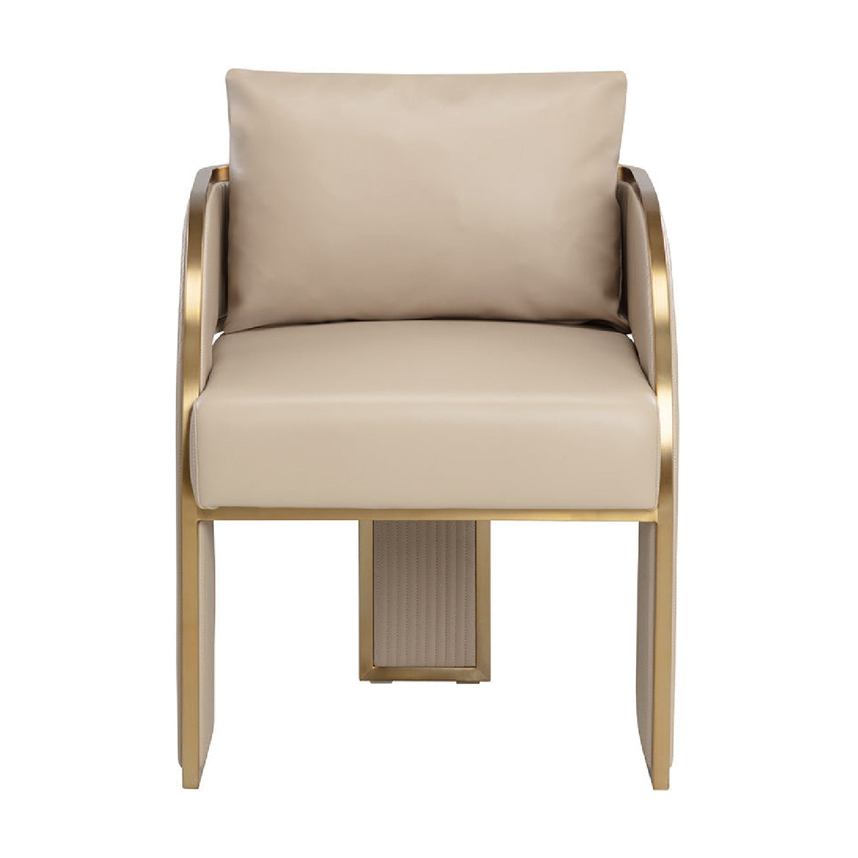 3-Legged Leather Dining Chair by Splendido Baz, alternate view 4