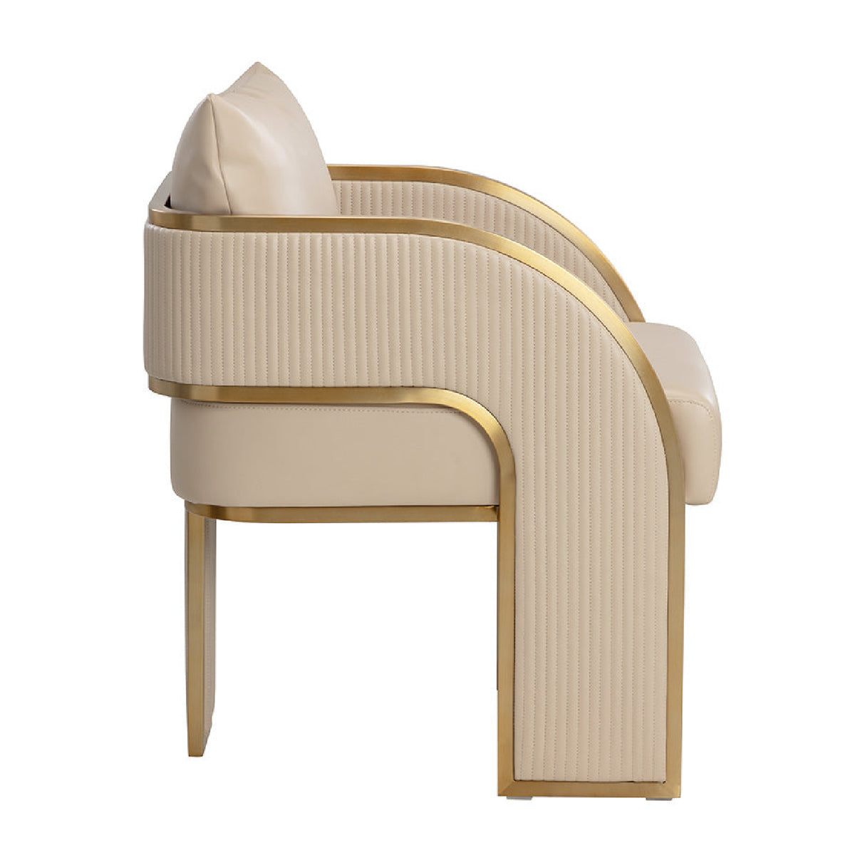3-Legged Leather Dining Chair by Splendido Baz, alternate view 5