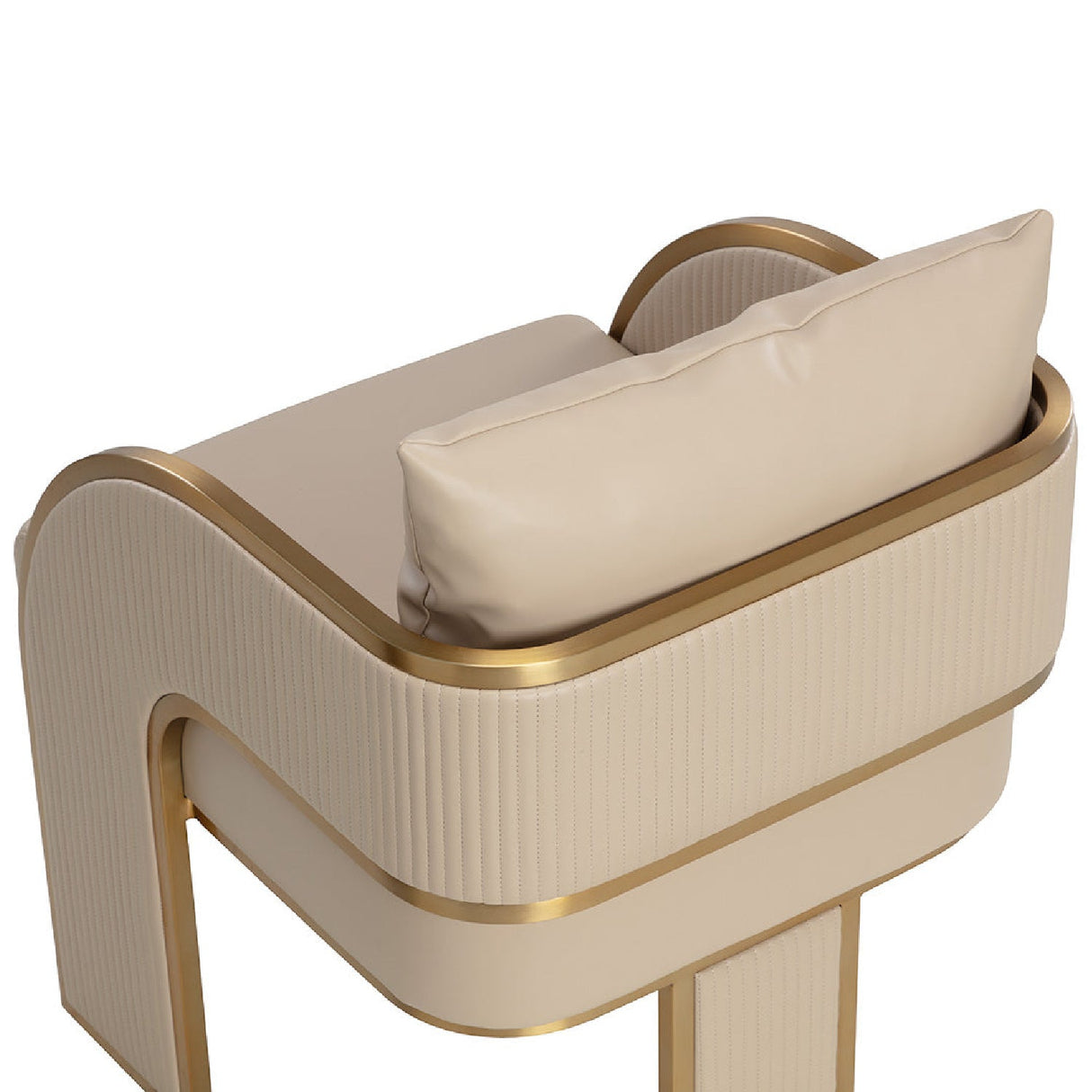 3-Legged Leather Dining Chair by Splendido Baz, alternate view 6