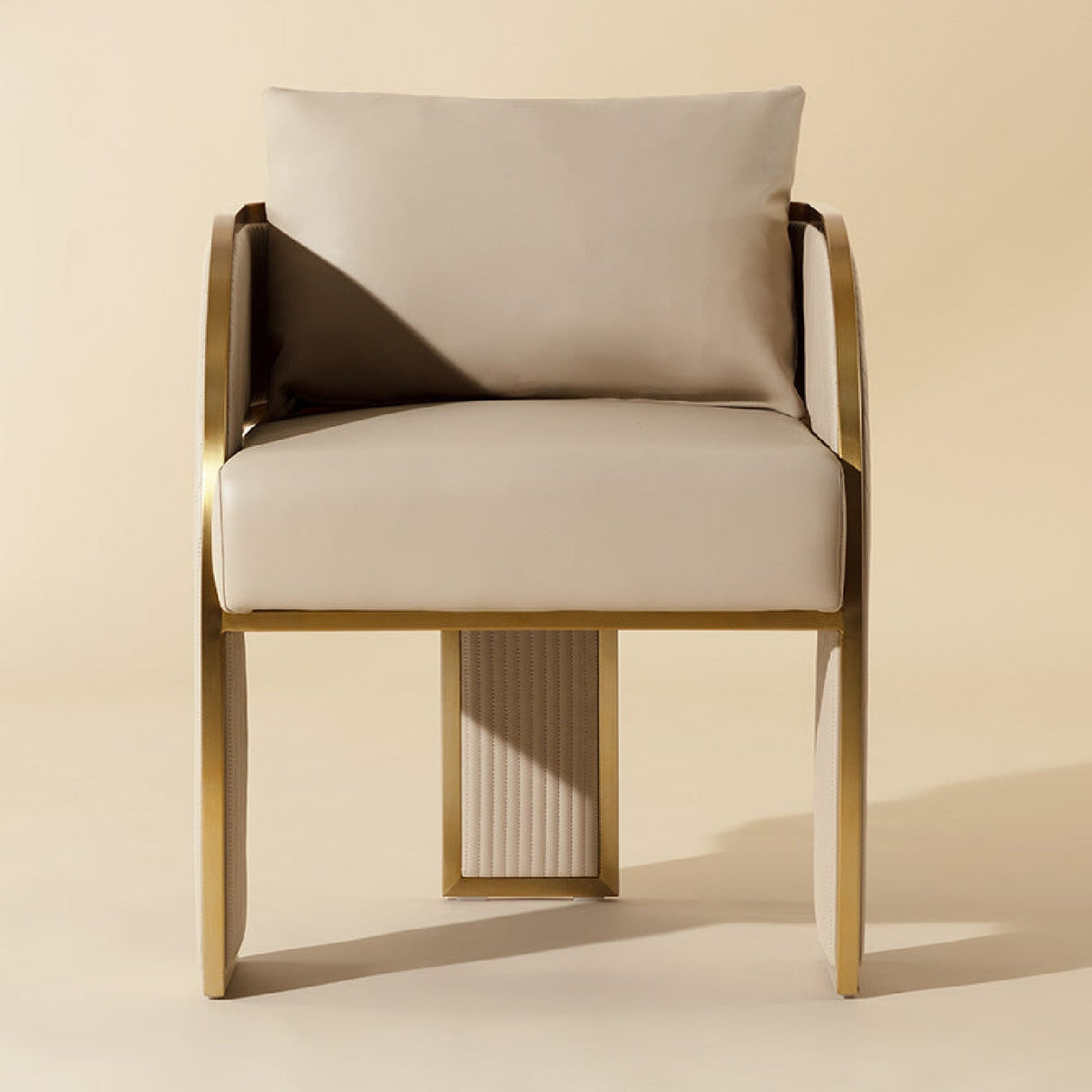 3-Legged Leather Dining Chair by Splendido Baz, alternate view 7