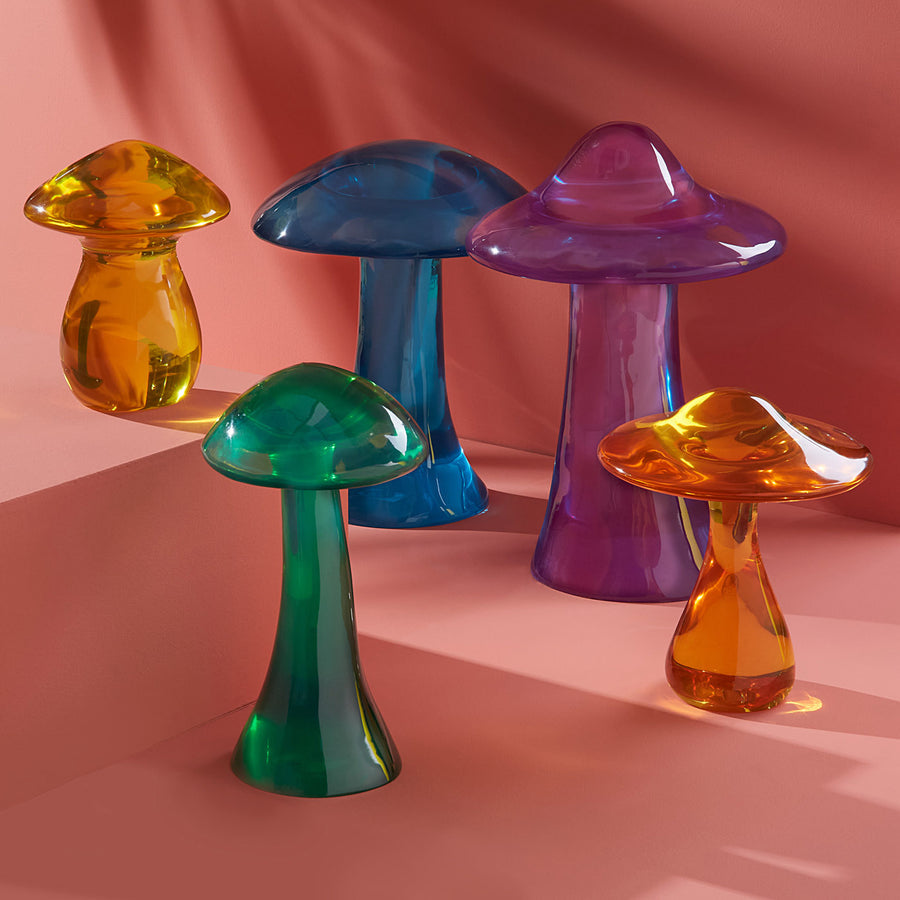 Purple Acrylic Decorative Object | Jonathan Adler Mushroom | Oroa.com