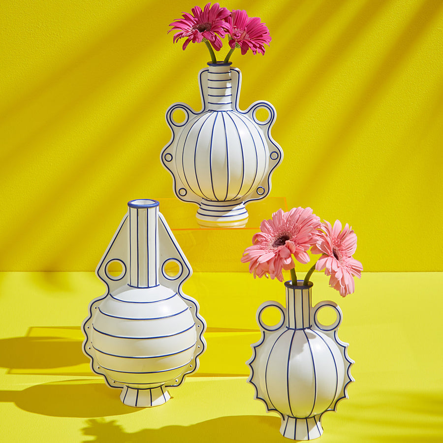Matte White Porcelain Vase | Jonathan Adler Venezia | Oroa.com