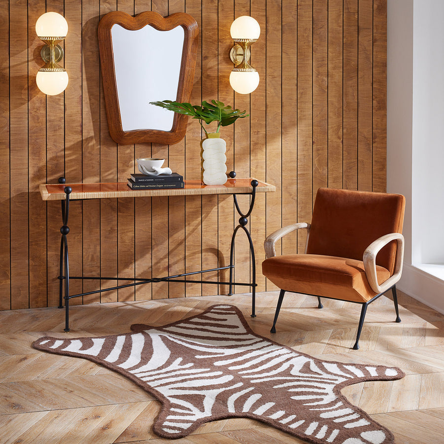 Double White Glass Wall Lamp | Jonathan Adler Rio | Oroa.com