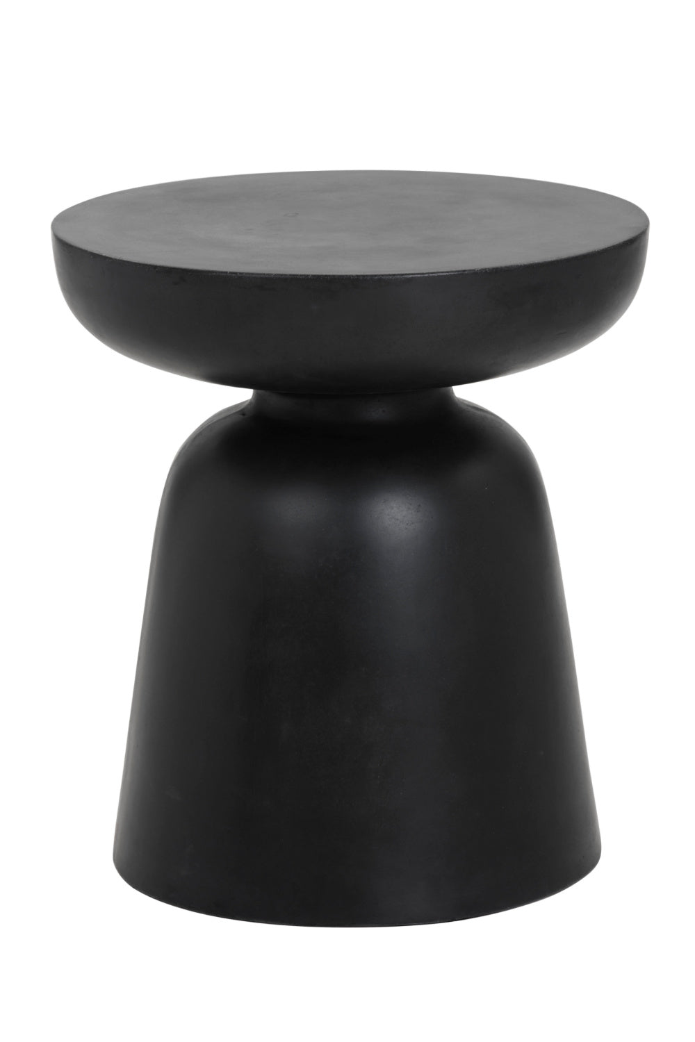 Black Indoor/Outdoor End Table by Splendido Lucida Side Table