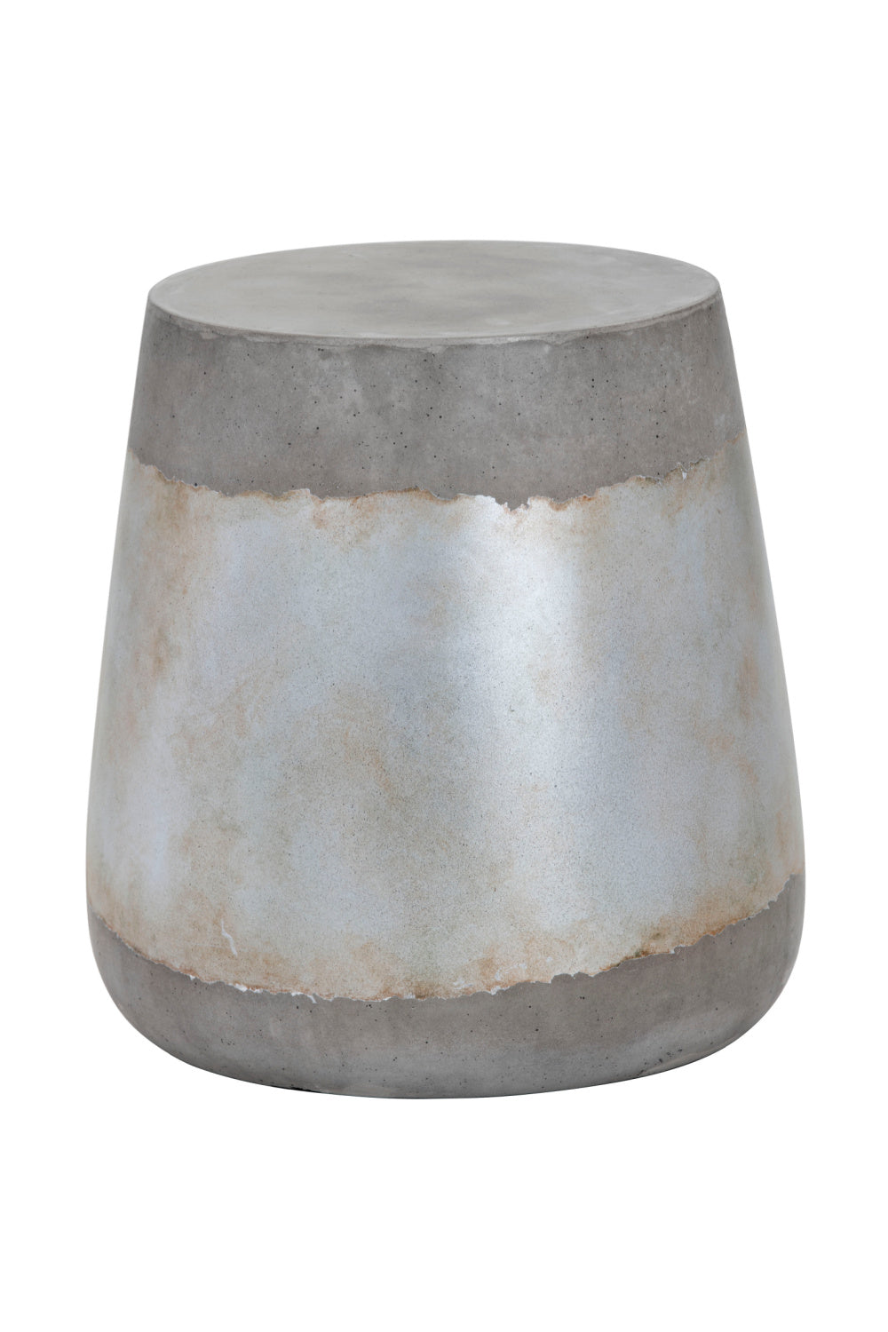 Silver Indoor/Outdoor End Table by Splendido Aries Side Table