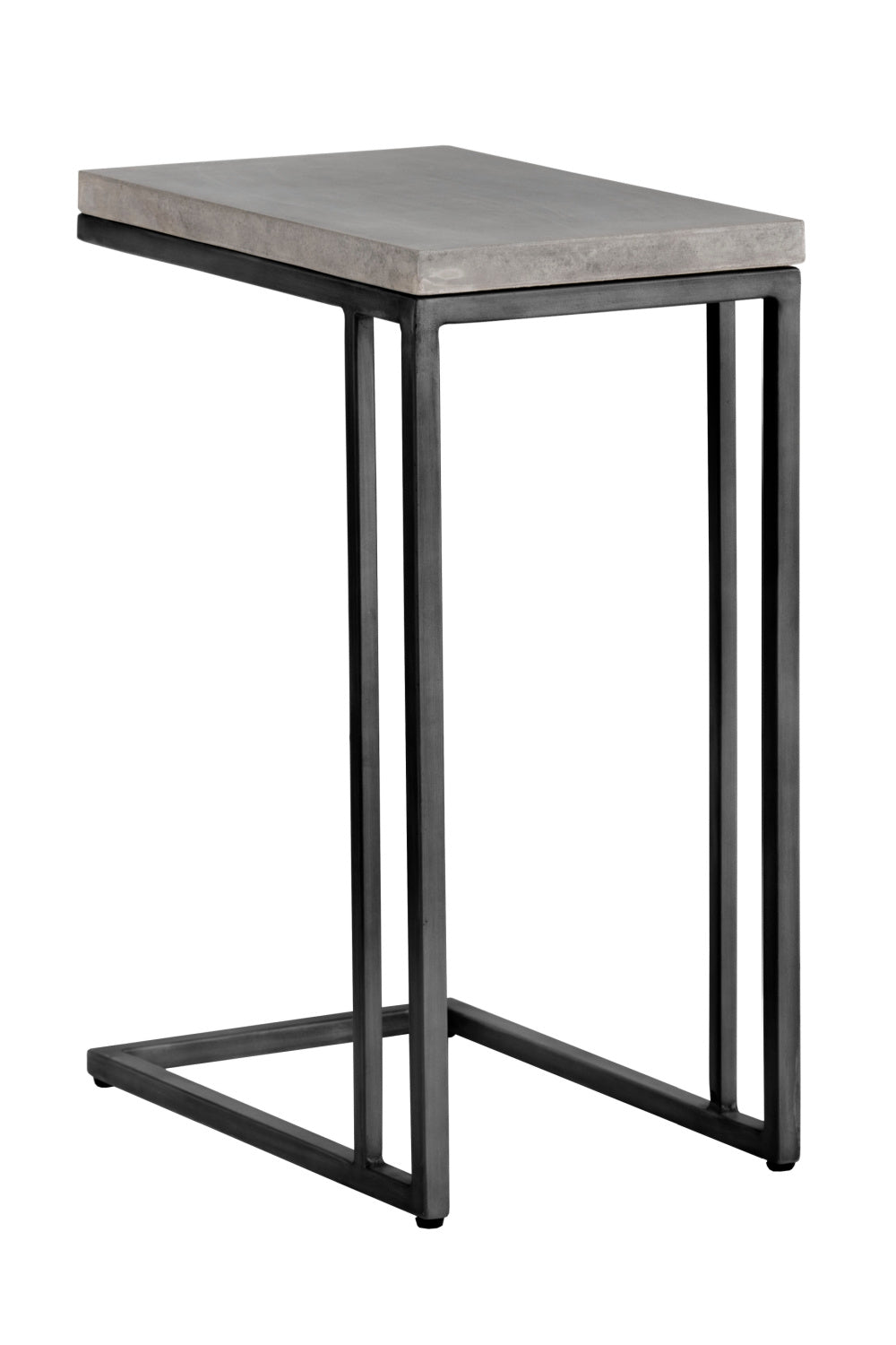 Minimalist Round Concrete Indoor/Outdoor End Table by Splendido Sawyer Side Table, alternate view 13