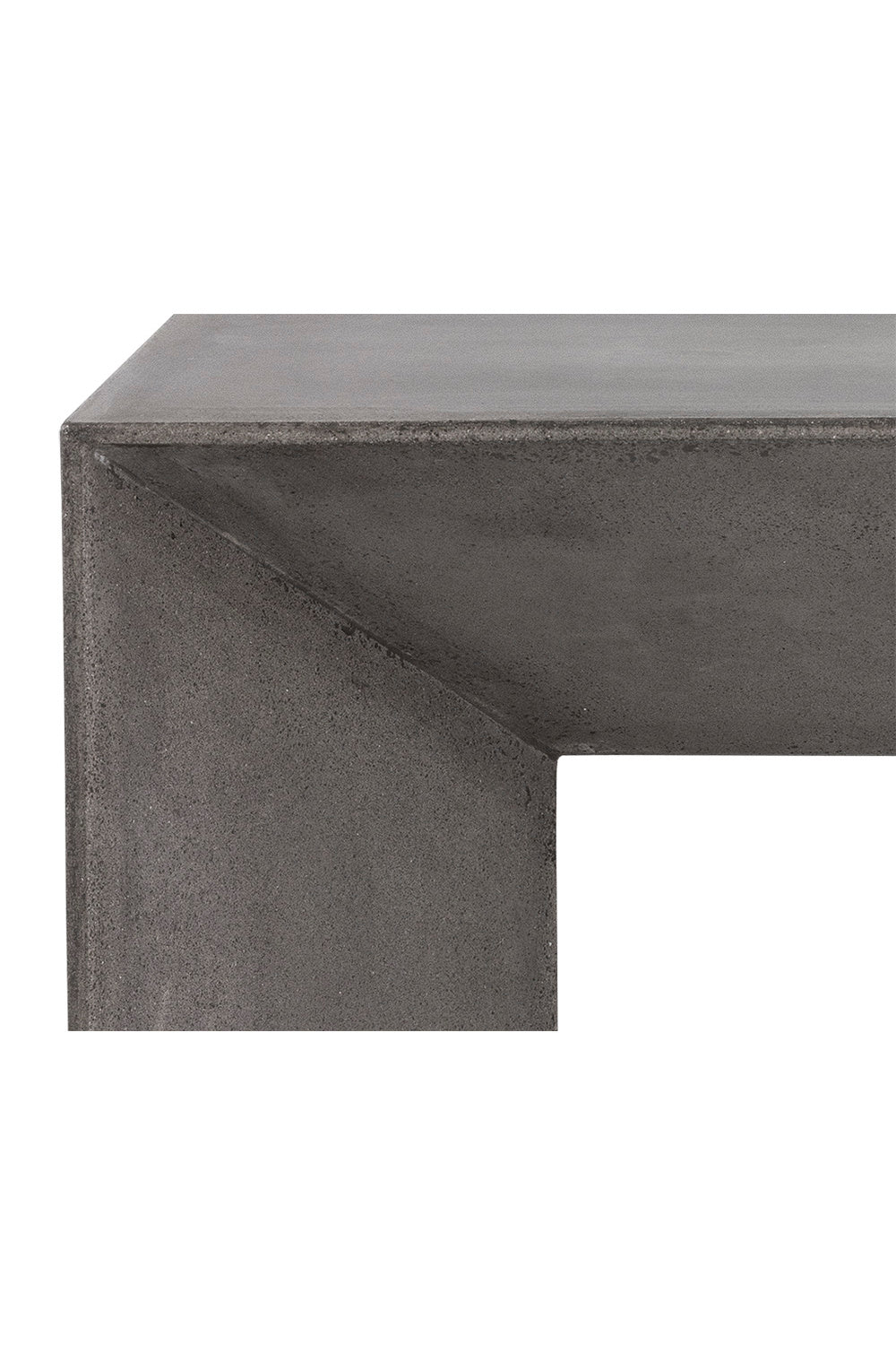 Modern European furniture - Concrete Outdoor Bench - www.oroa.com