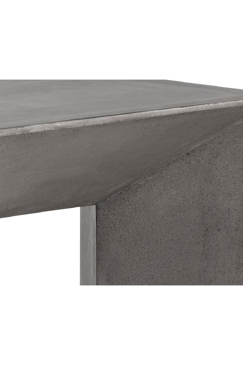 Concrete Outdoor Bench by Splendido Nomad Outdoor Lounge Chair, alternate view 6