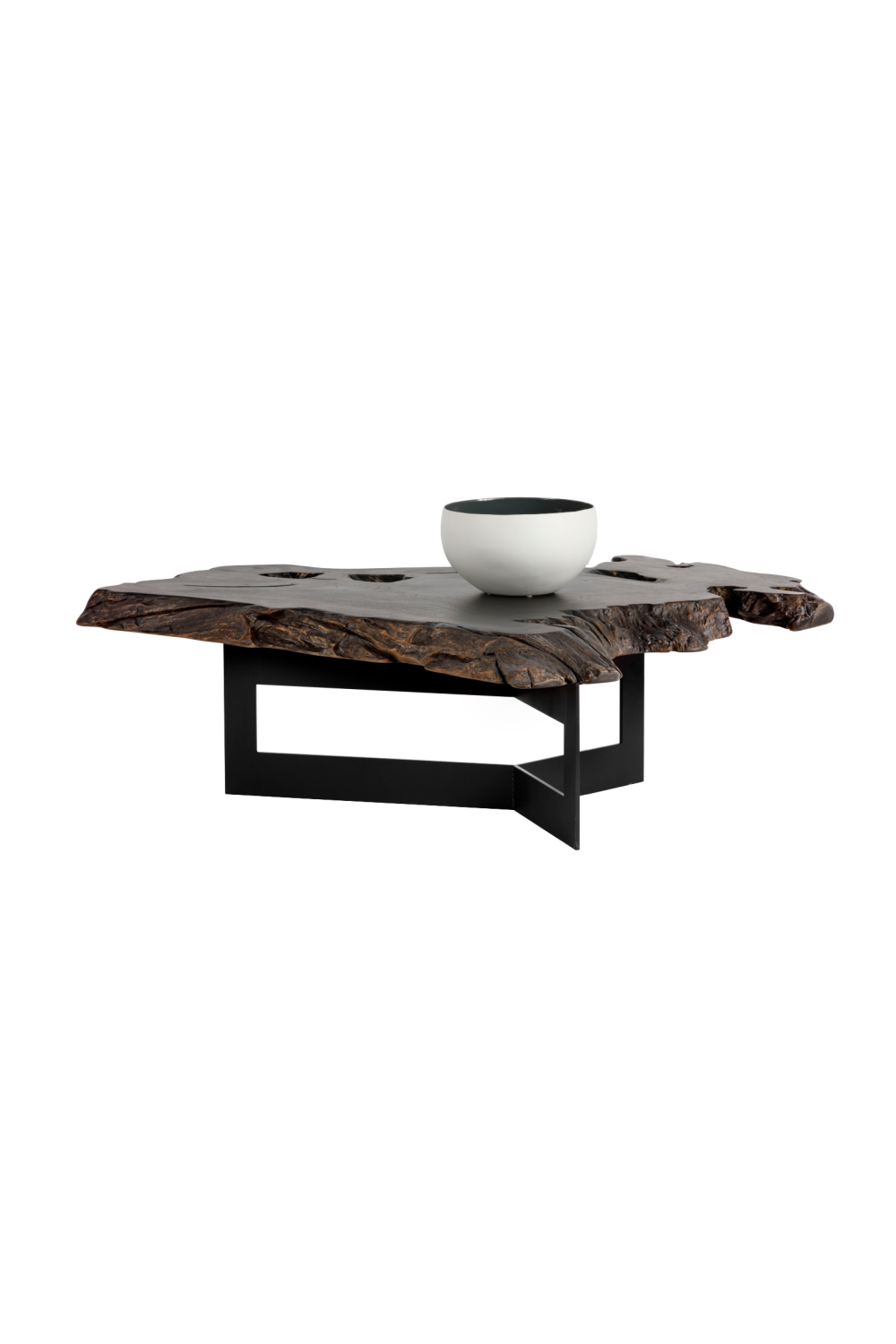 Black Teak Root Coffee Table by Splendido Wyatt, alternate view 3