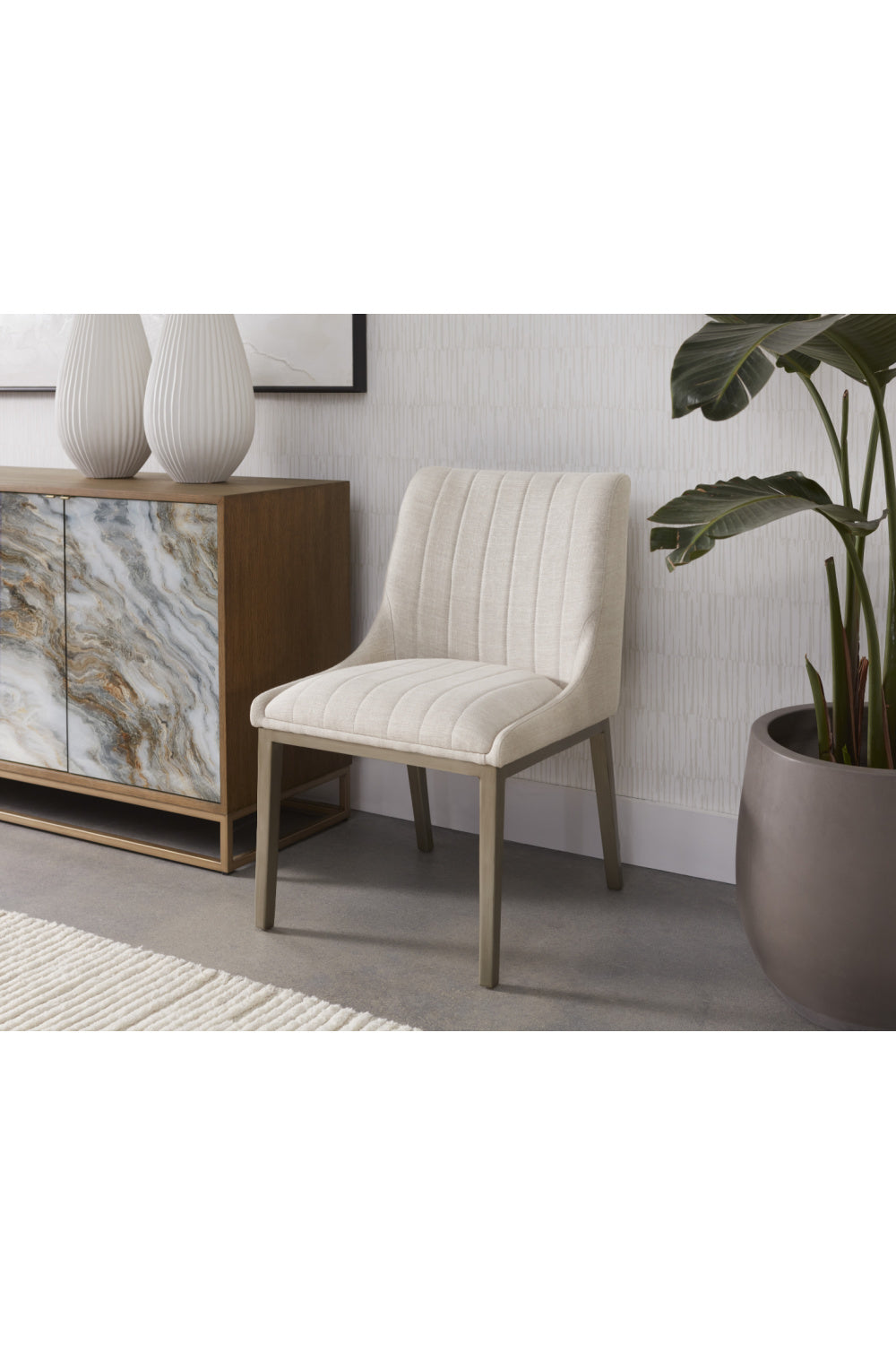 Vertical Stitched Dining Chairs (2) by Splendido Halden, alternate view 8