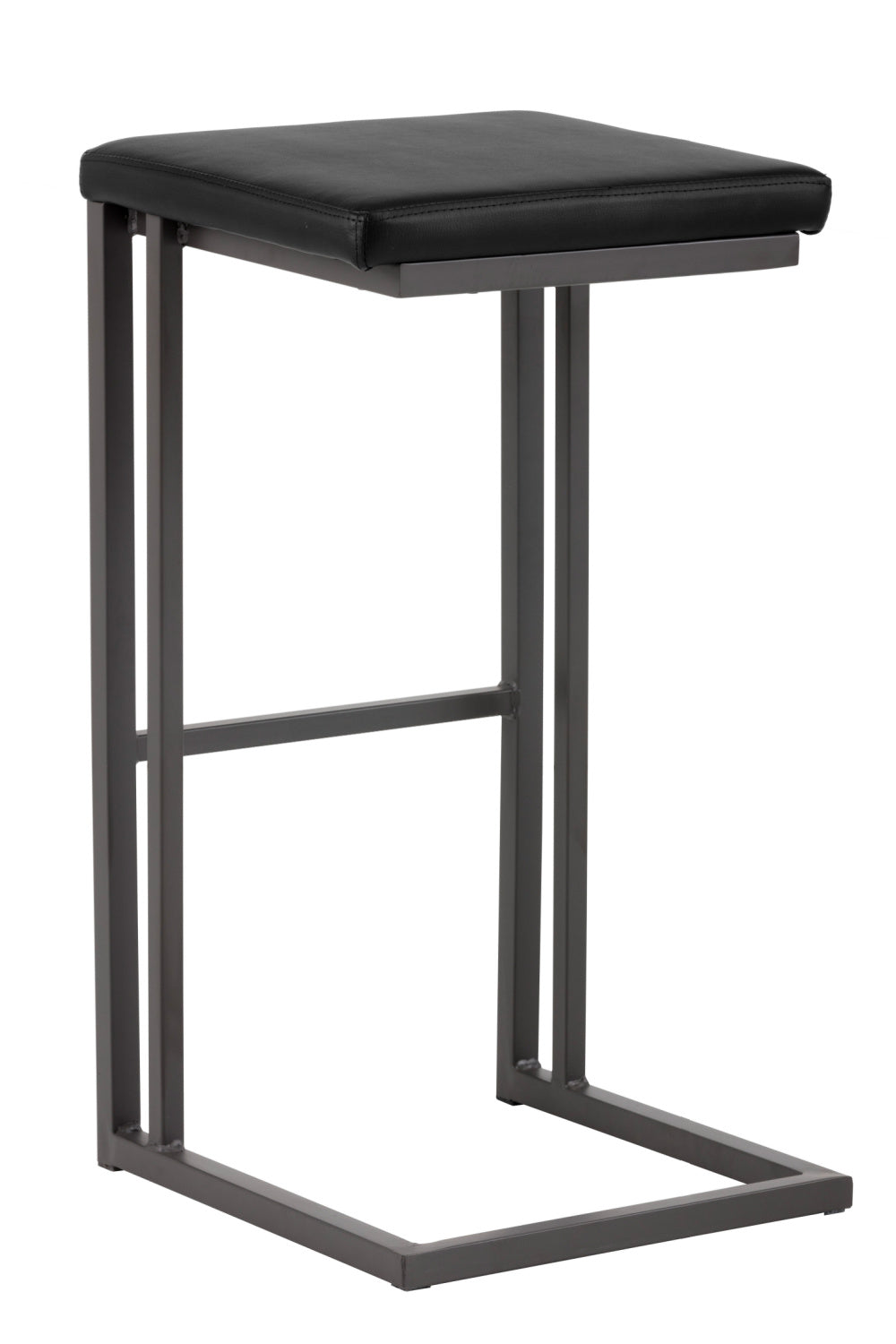 Leather Look Cantilevered Bar Stool by Splendido Boone Barstool, alternate view 6