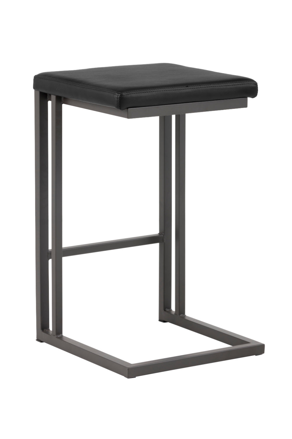 Black Leather Look Counter Stools (2) by Splendido Boone, alternate view 9