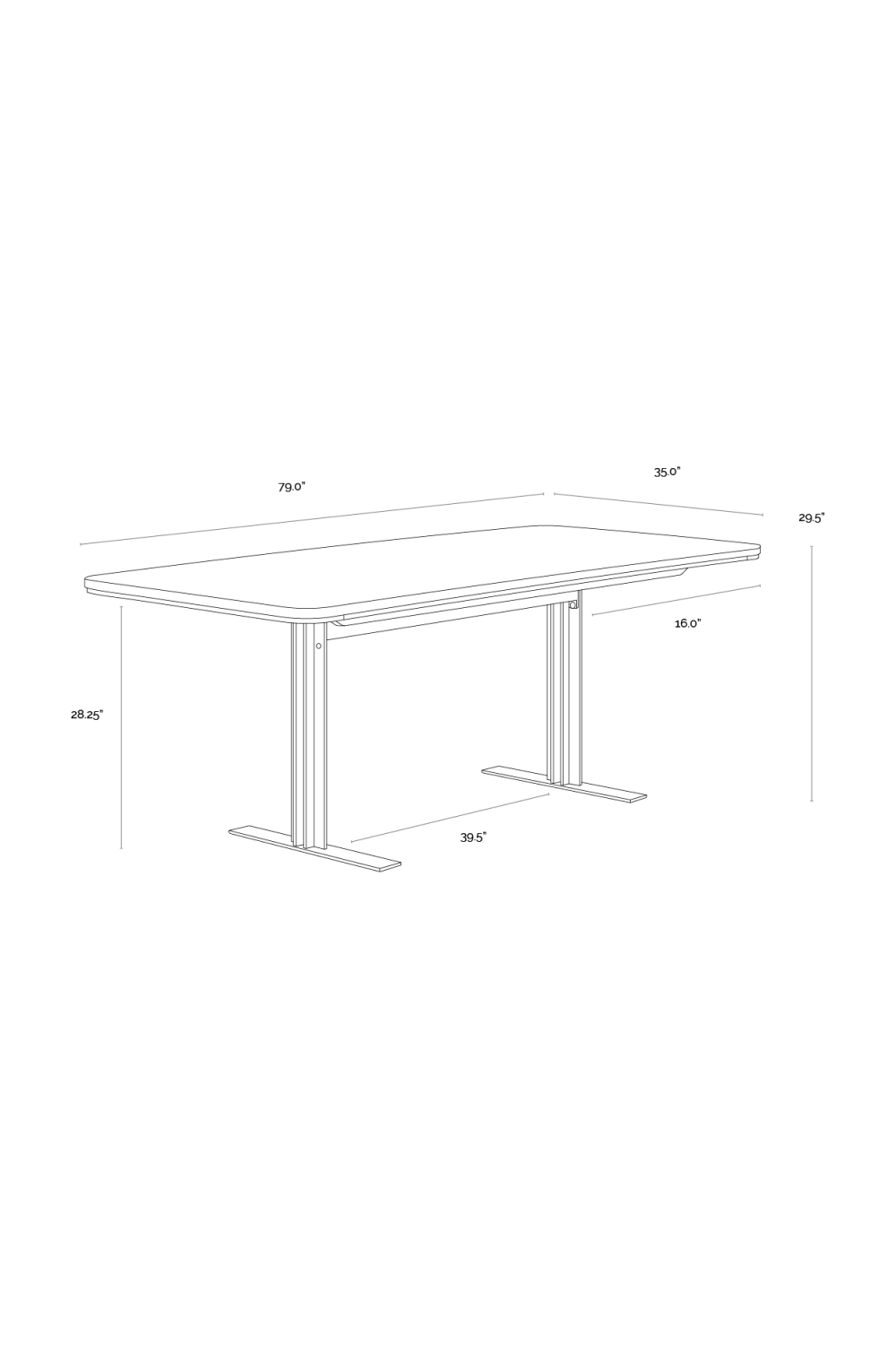 White Marble Rectangular Dining Table by Splendido Ambrosia, alternate view 6