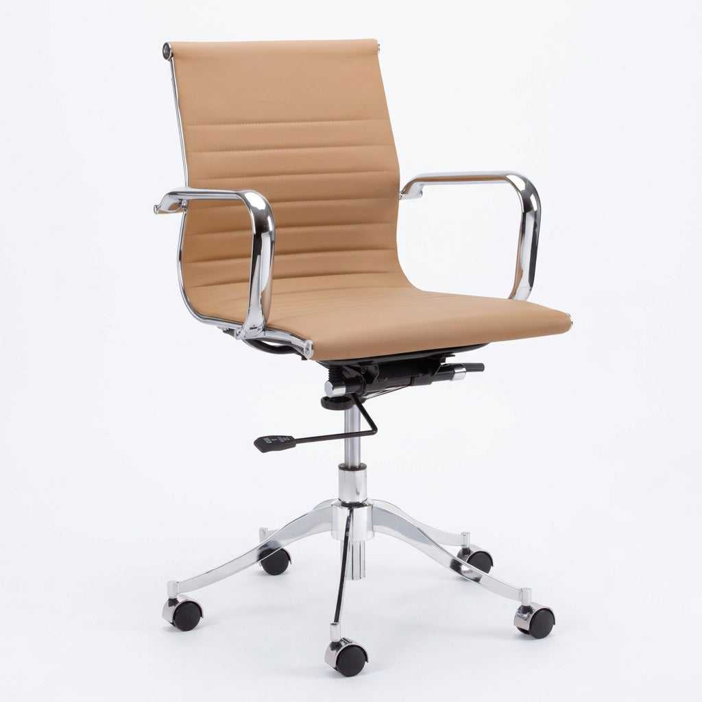 Leather Look Swivel Office Chair by Splendido Tyler, alternate view 5